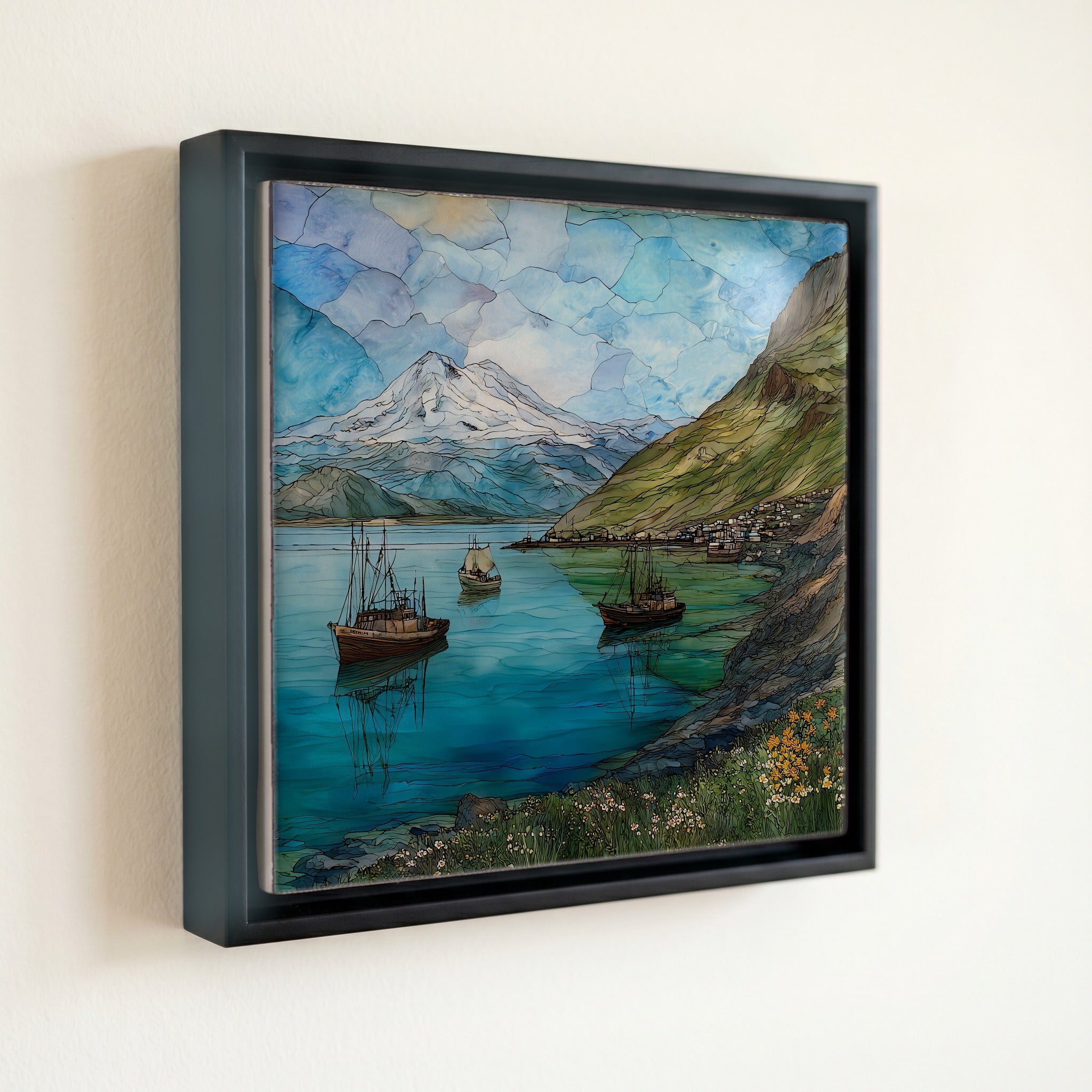 Dutch Harbor on Unalaska Island — front