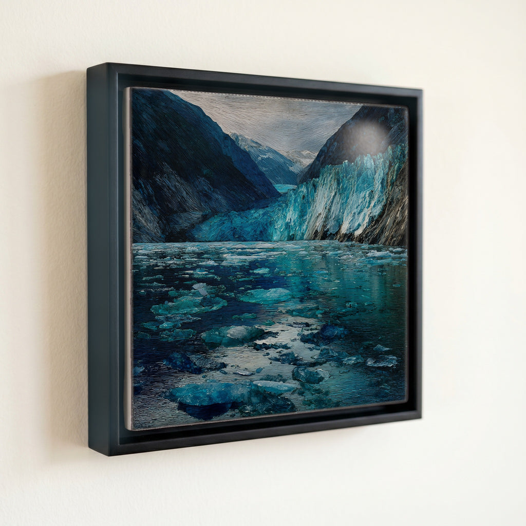 Aialik Glacier face — front