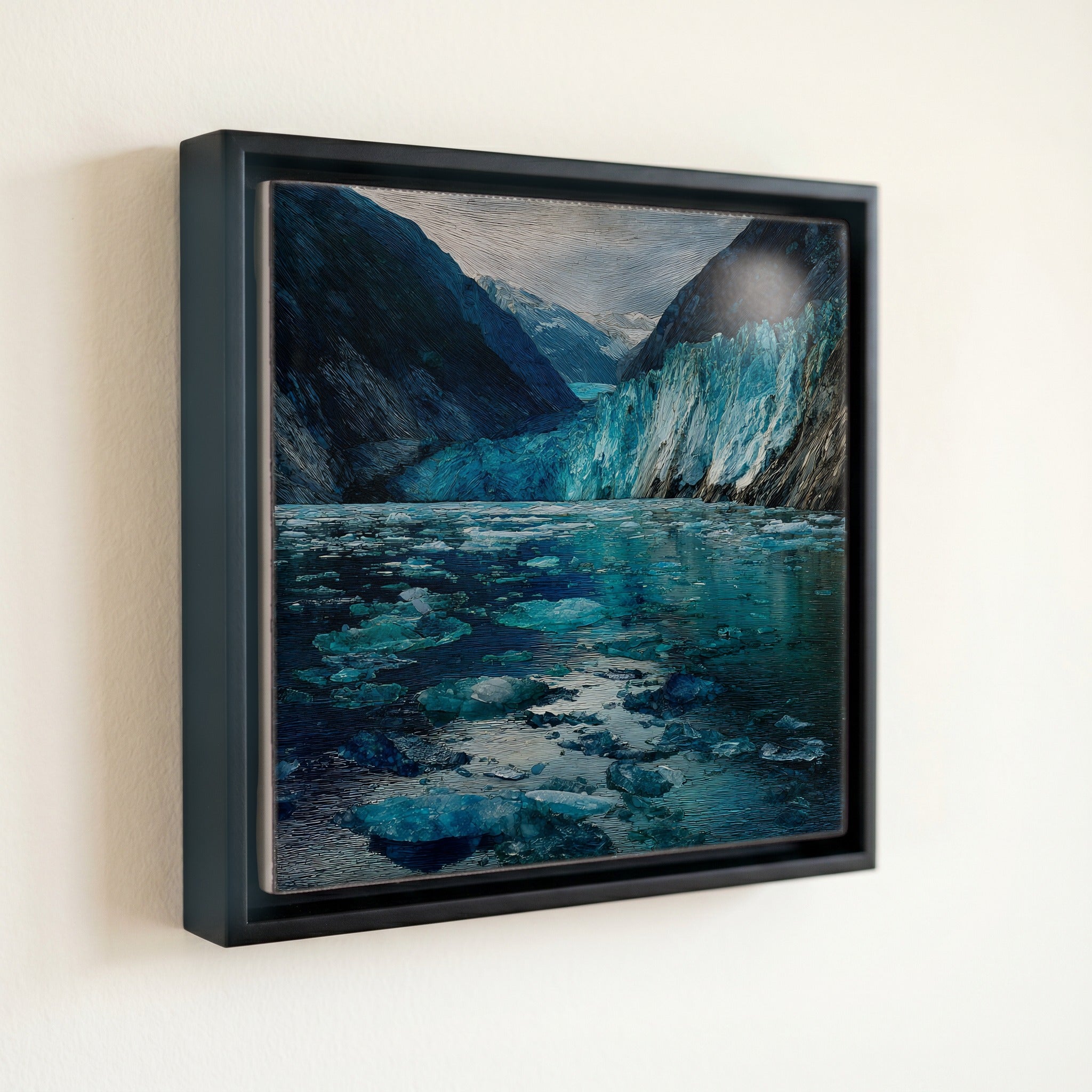 Aialik Glacier face — front