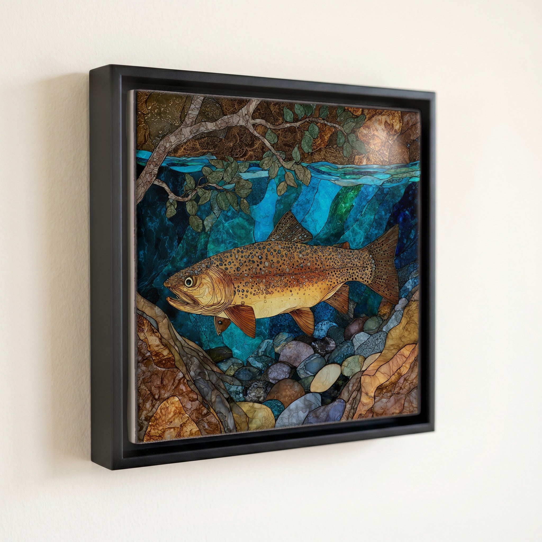 a Gila trout — front