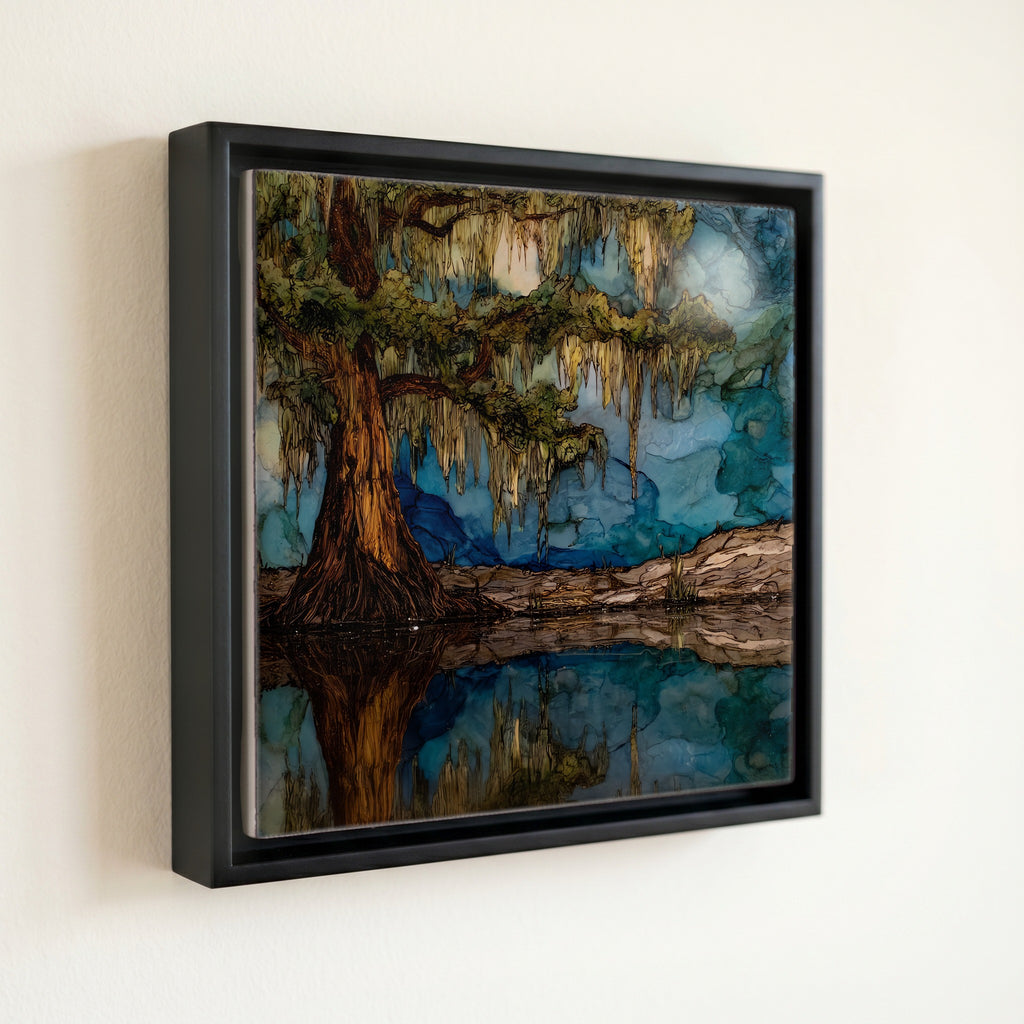 Caddo Lake bald cypress — front
