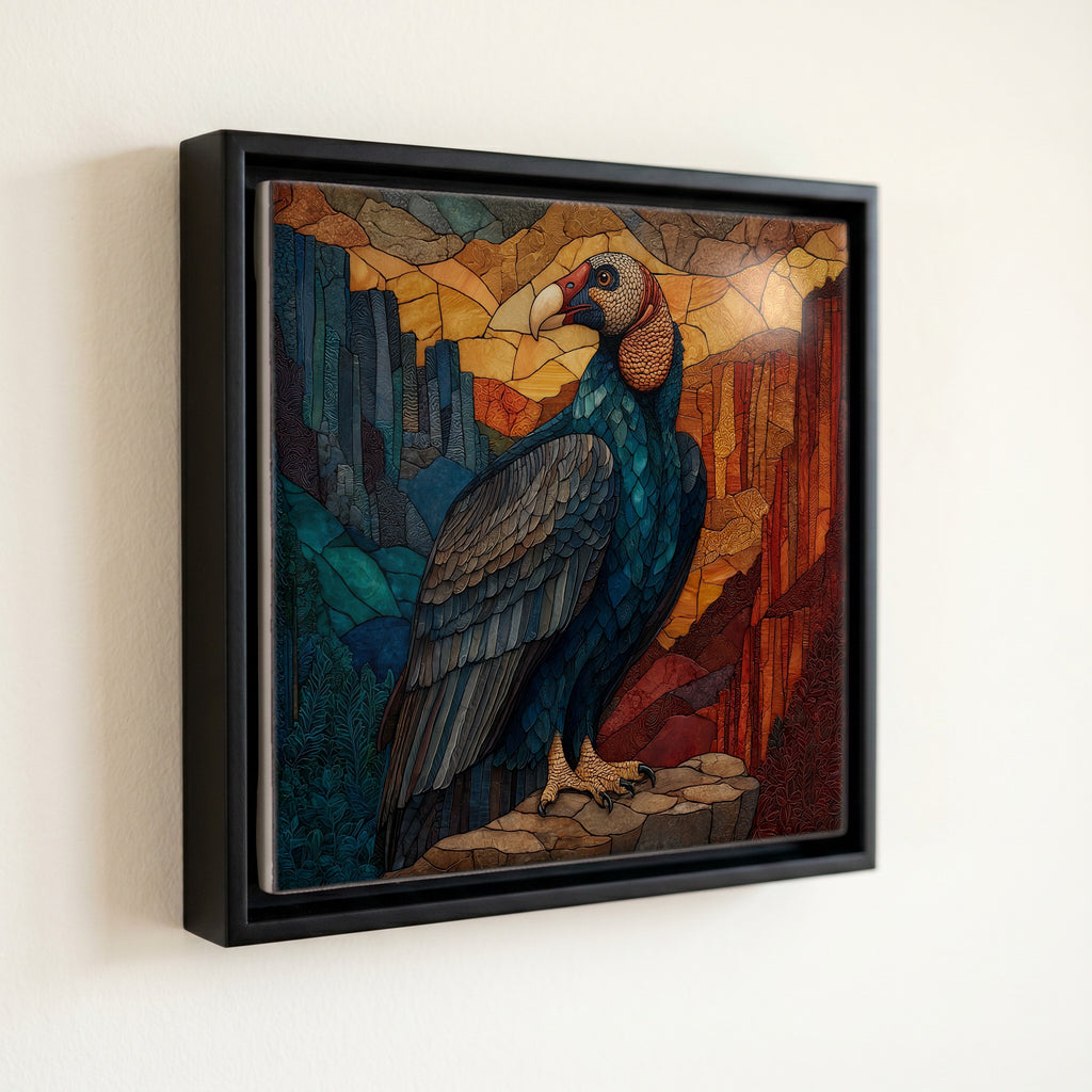 California condor on a — front
