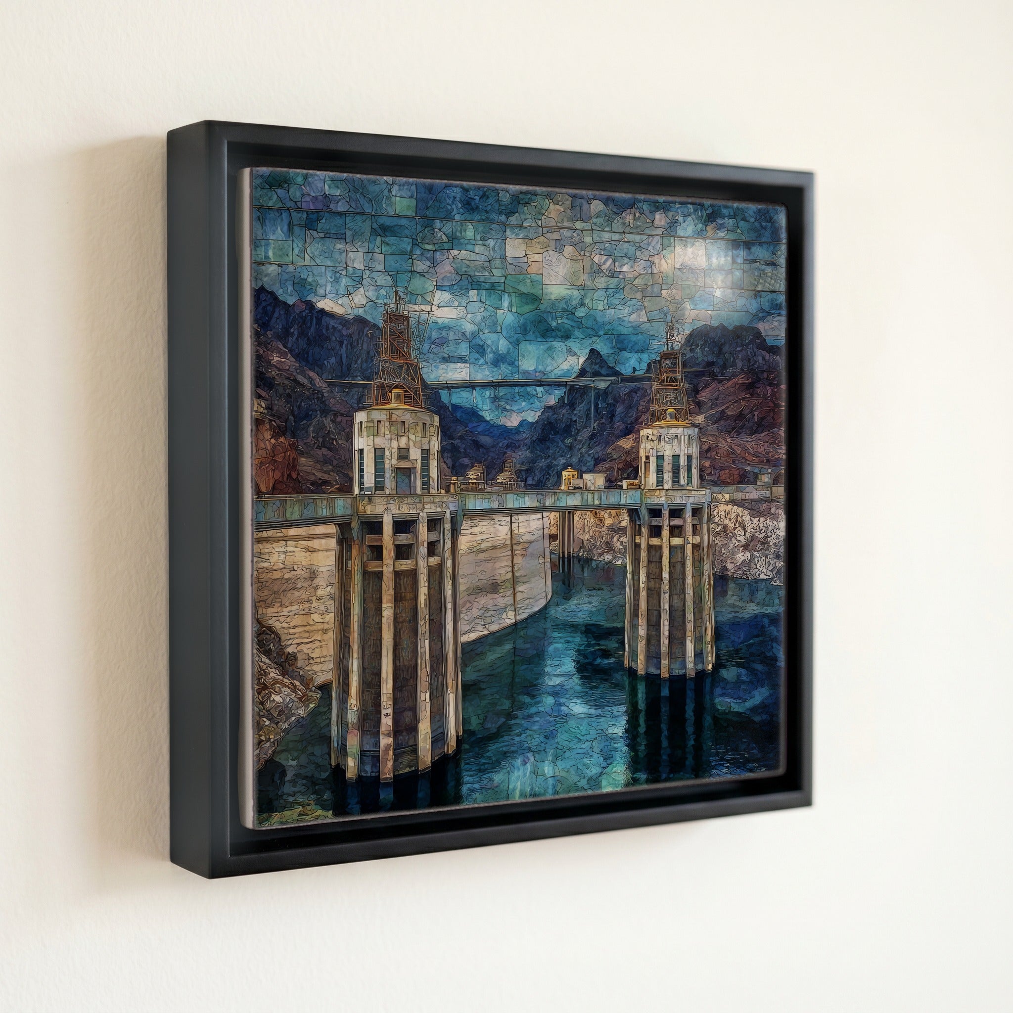the Hoover Dam tour entrance on — front