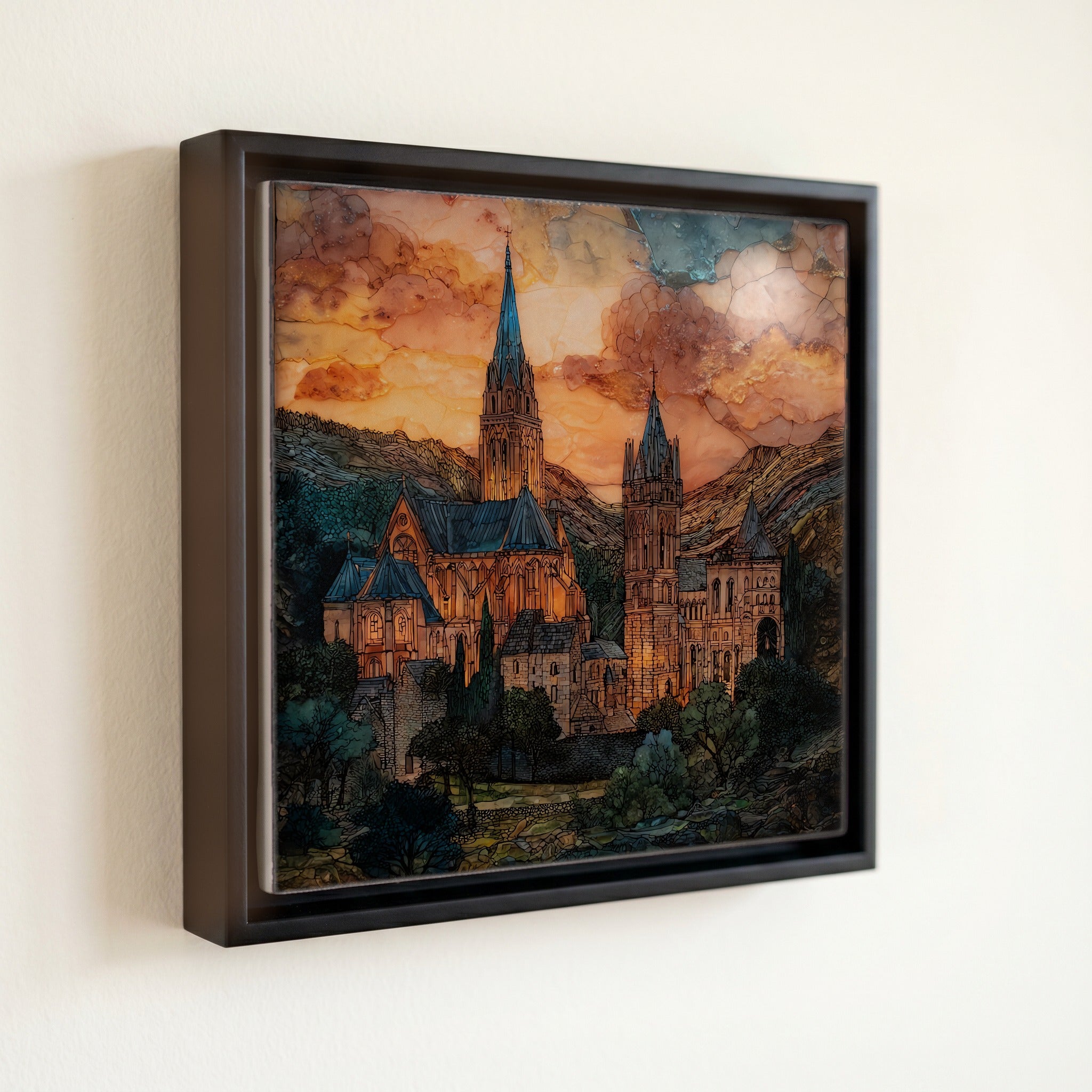 Conques Sainte-Foy Pilgrim Abbey — front
