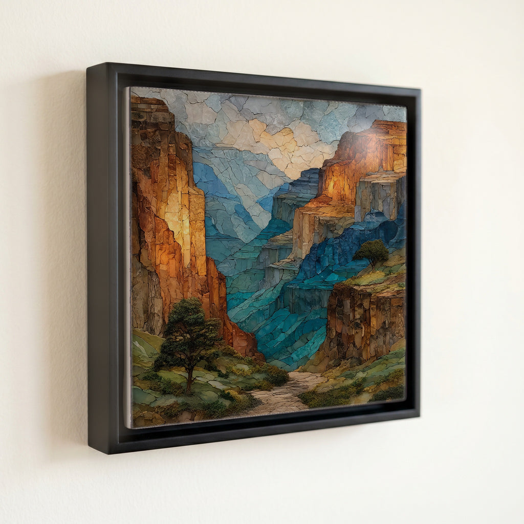 Grand Canyon Supai Group strata stacked — front