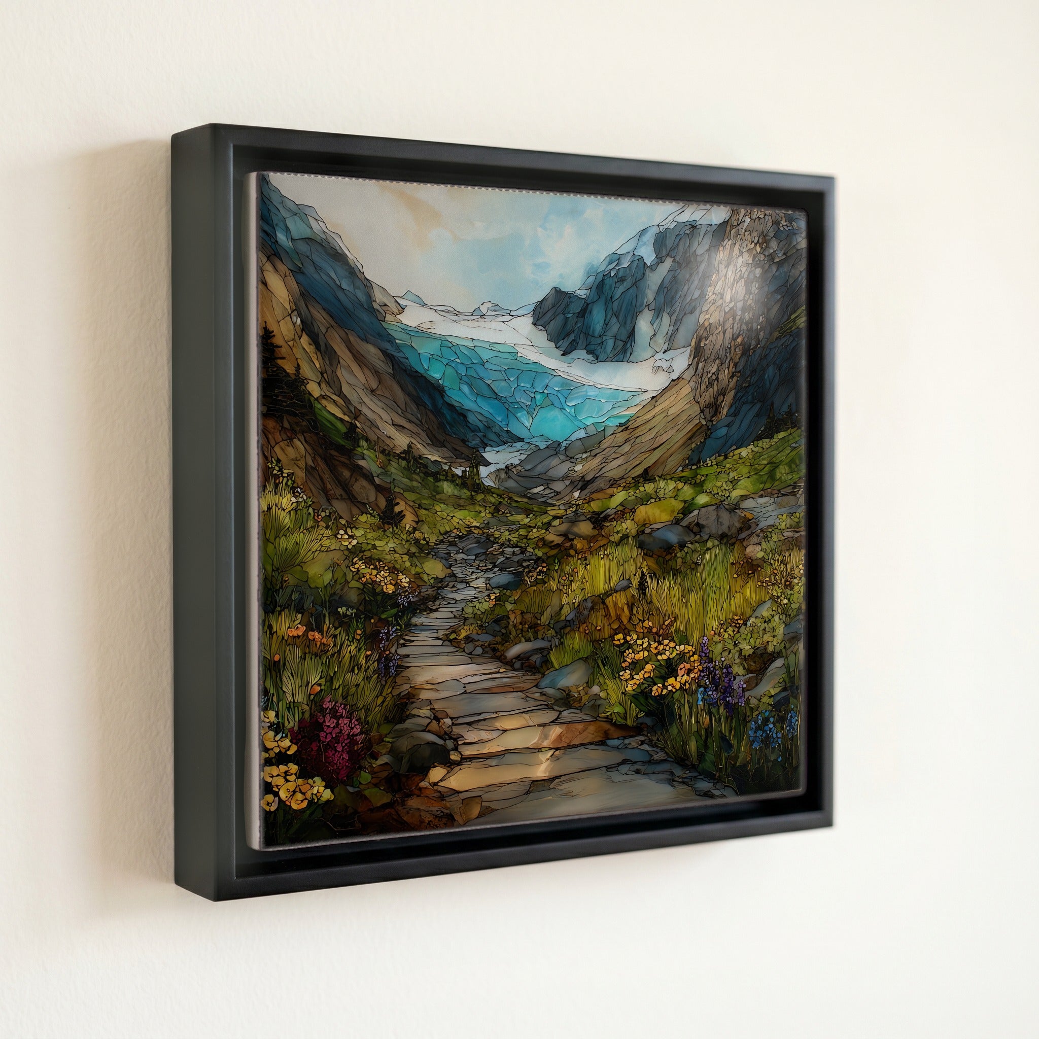 Byron Glacier trail — front