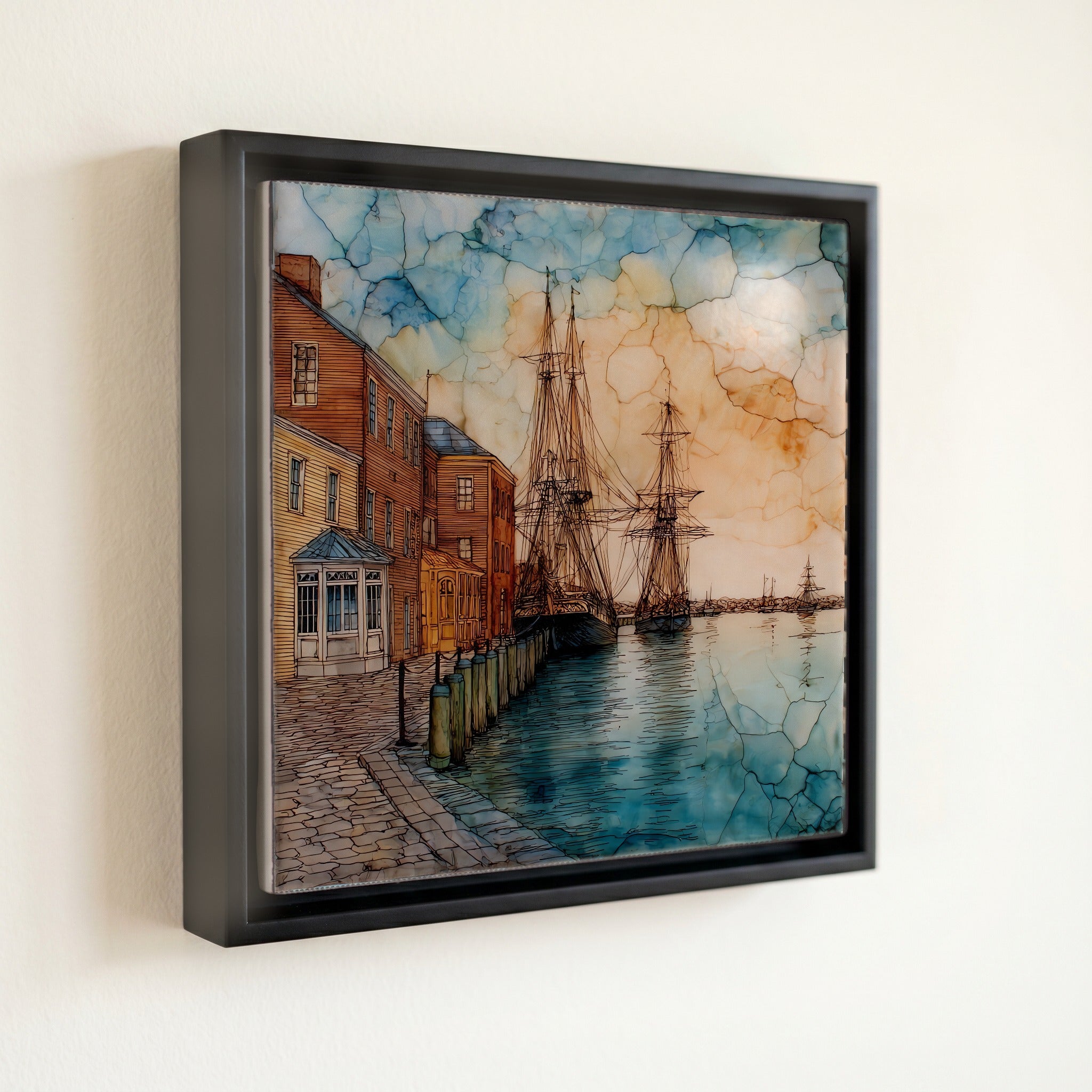 the Annapolis colonial dock — front