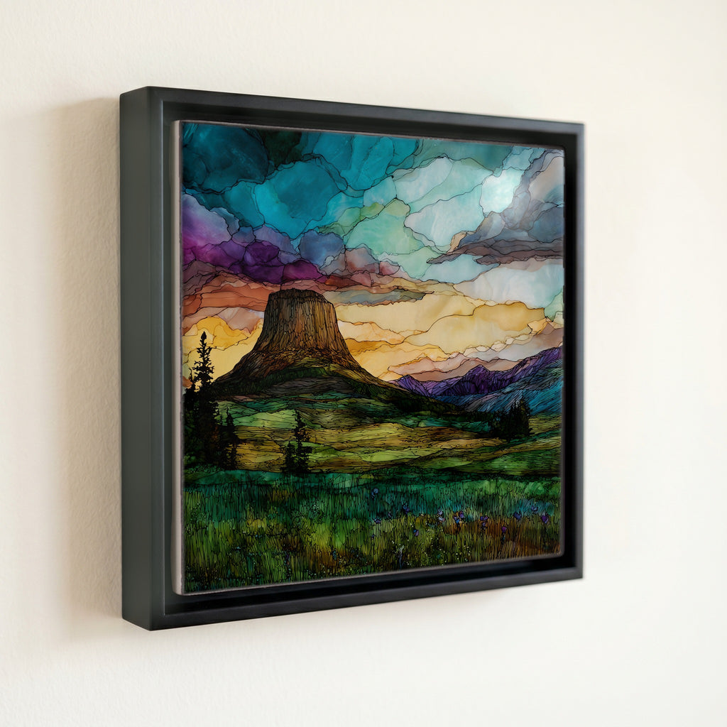 Square Butte near Geraldine Montana — front