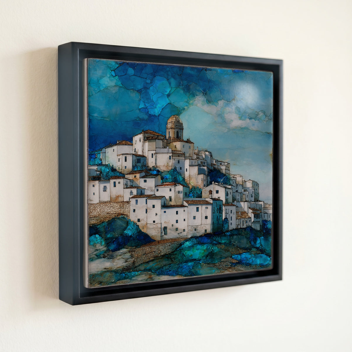 Vejer de la Frontera white village — front