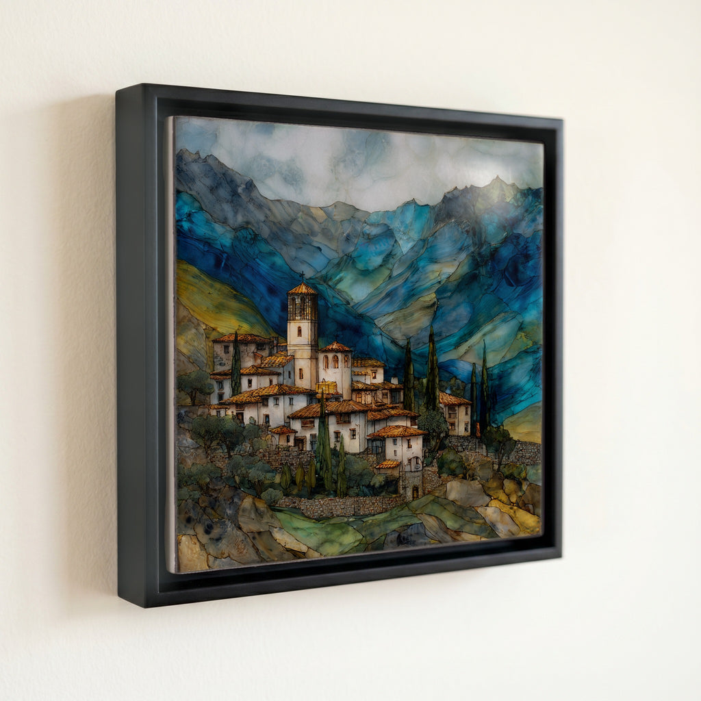 Grazalema mountain village — front