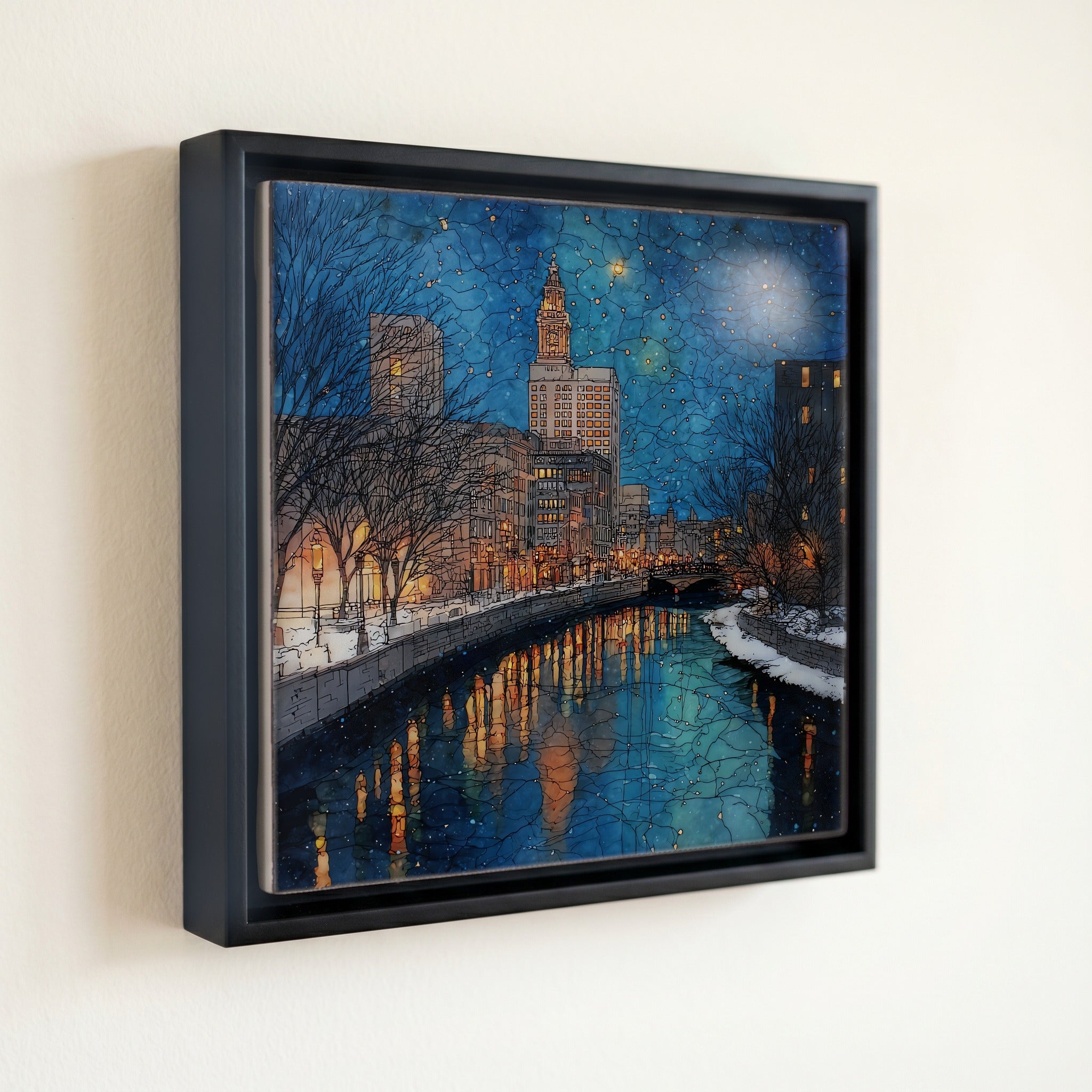 Providence WaterFire — front