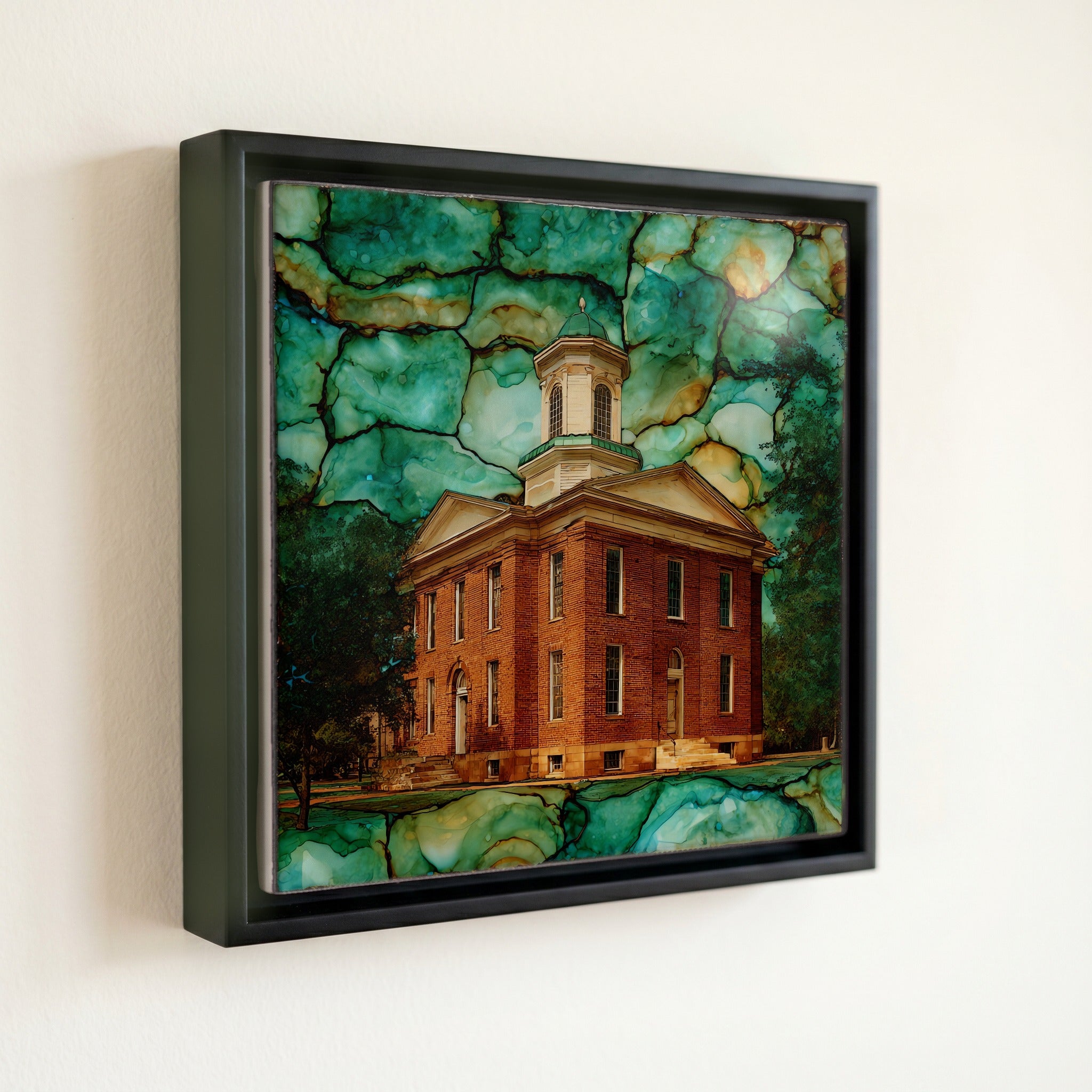 the Cherokee National Capitol — front