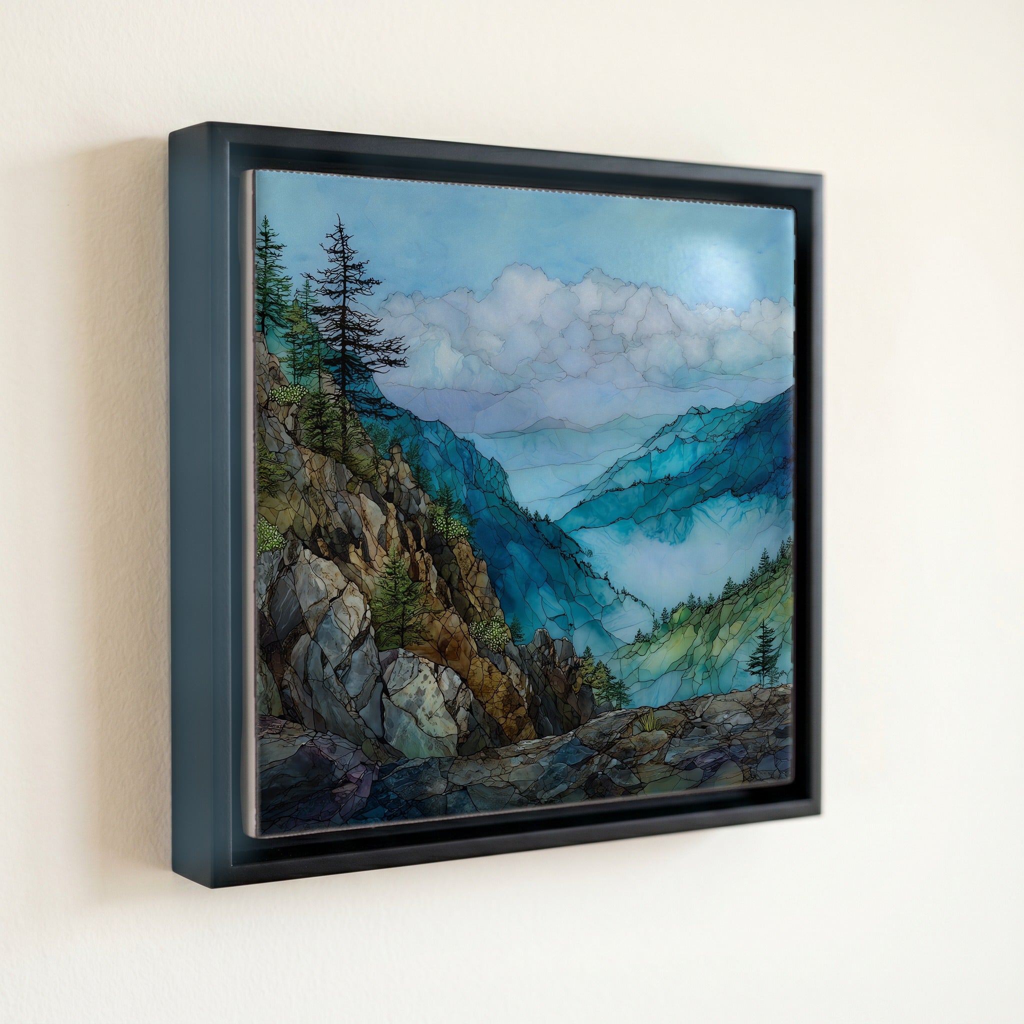 Cliff Top on Mount Le Conte — front