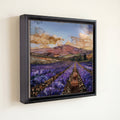 Kula Lavender Maui Ceramic Art Tile — front