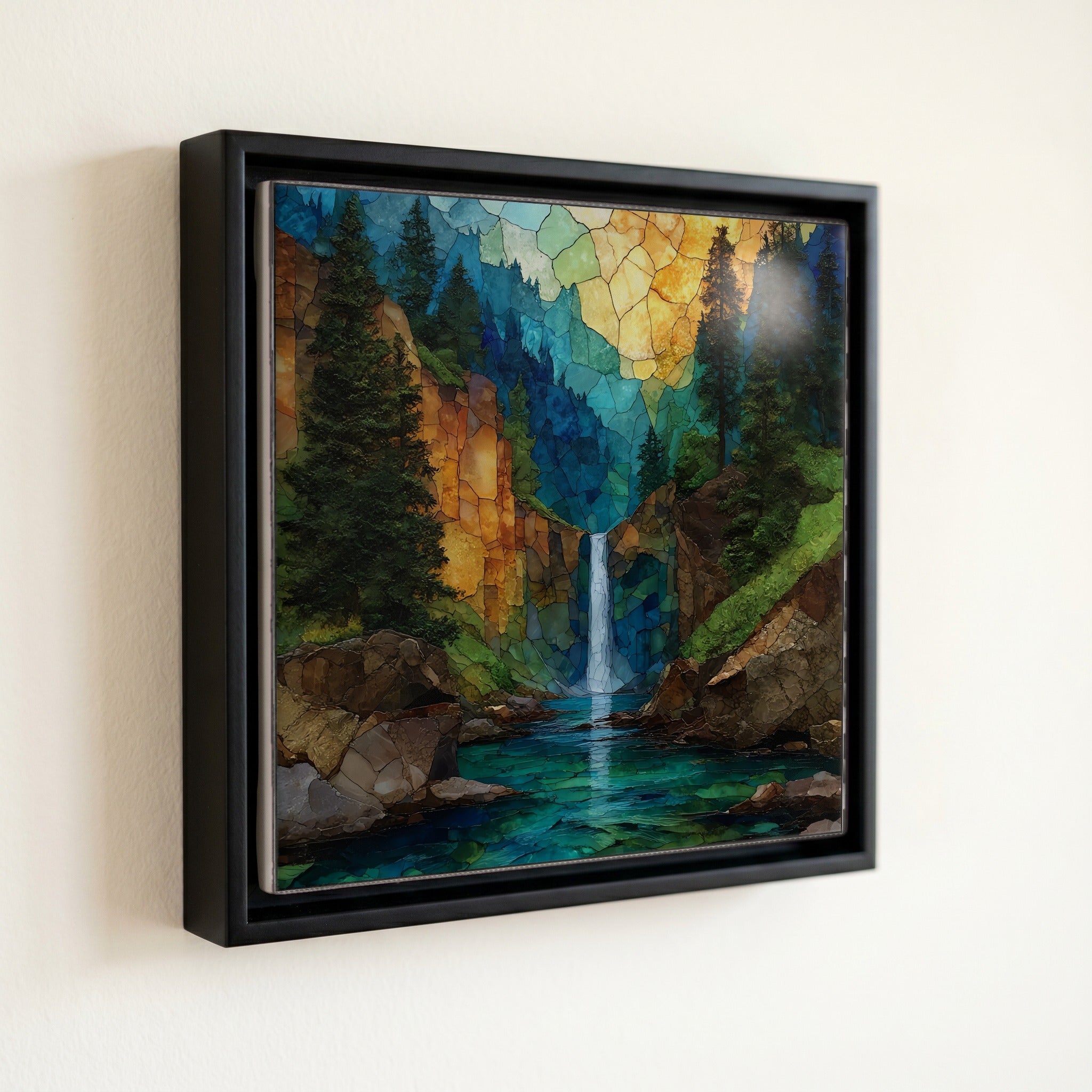 Pine Creek Falls in — front