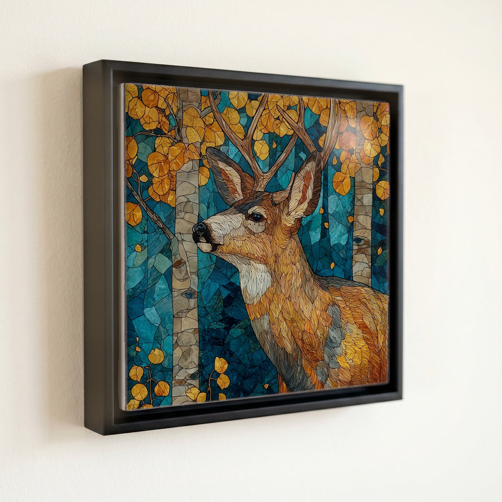 a mule deer — front