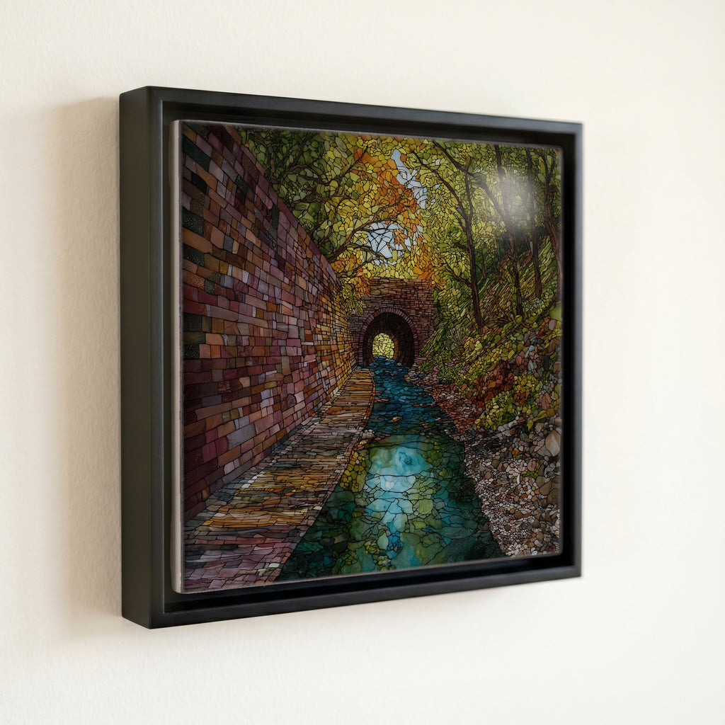 the Paw Paw Tunnel on the C and — front