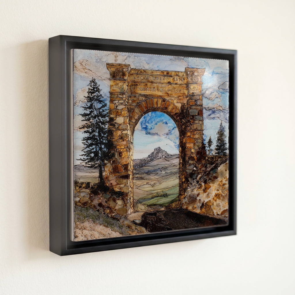 the Roosevelt Arch — front