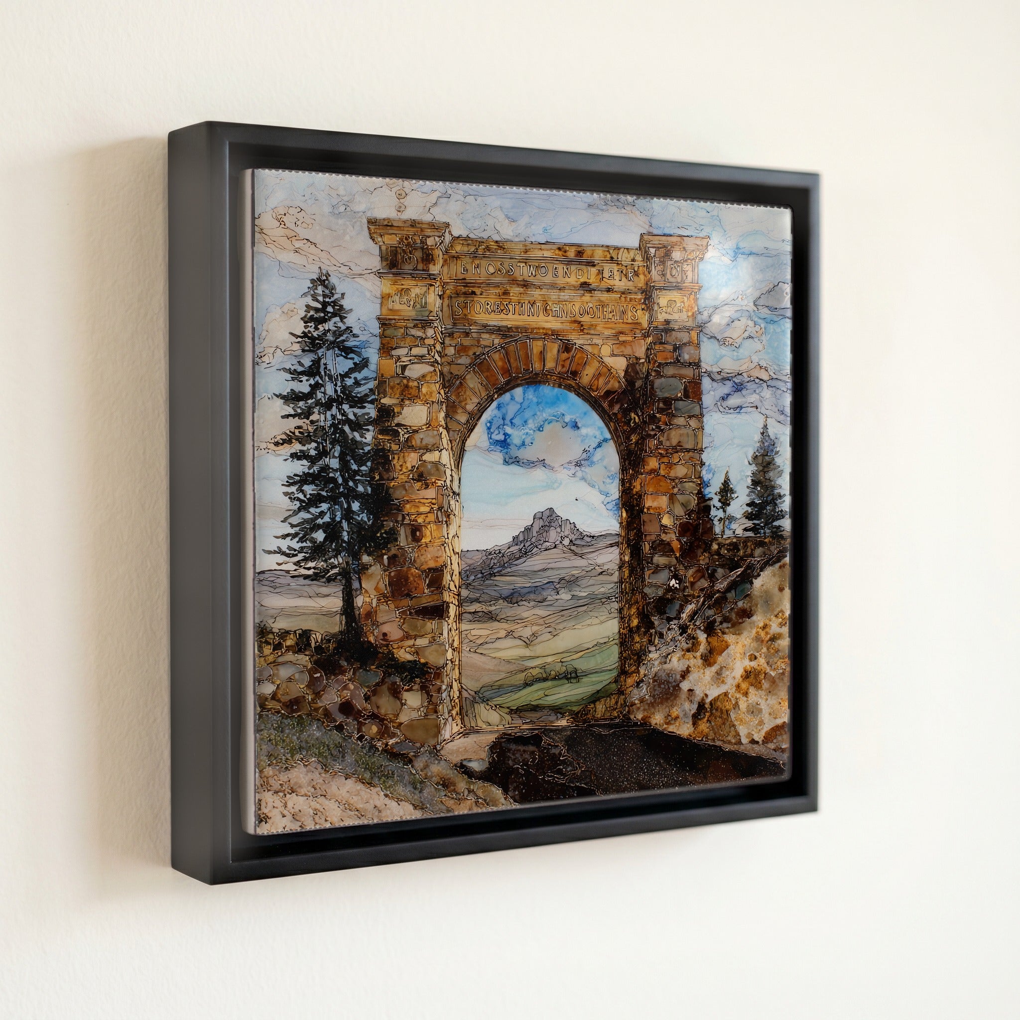 the Roosevelt Arch — front