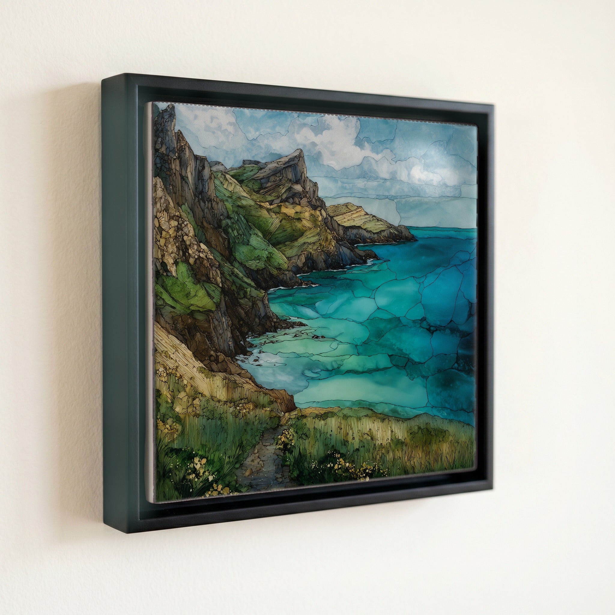 Cap de la Chèvre — front