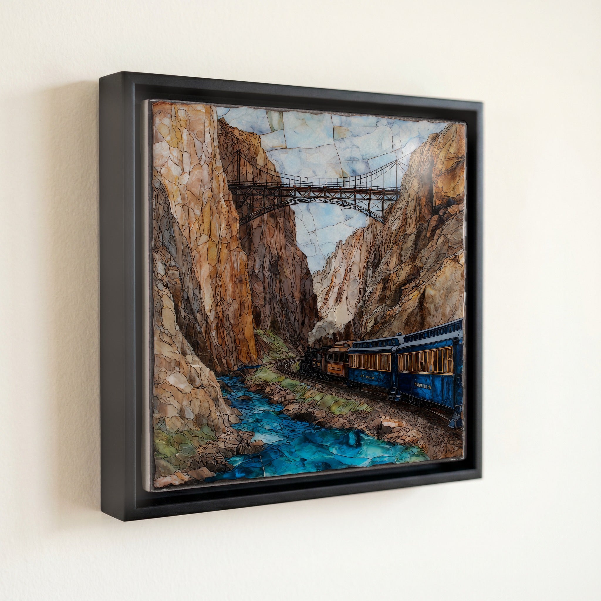 Royal Gorge Route train — front