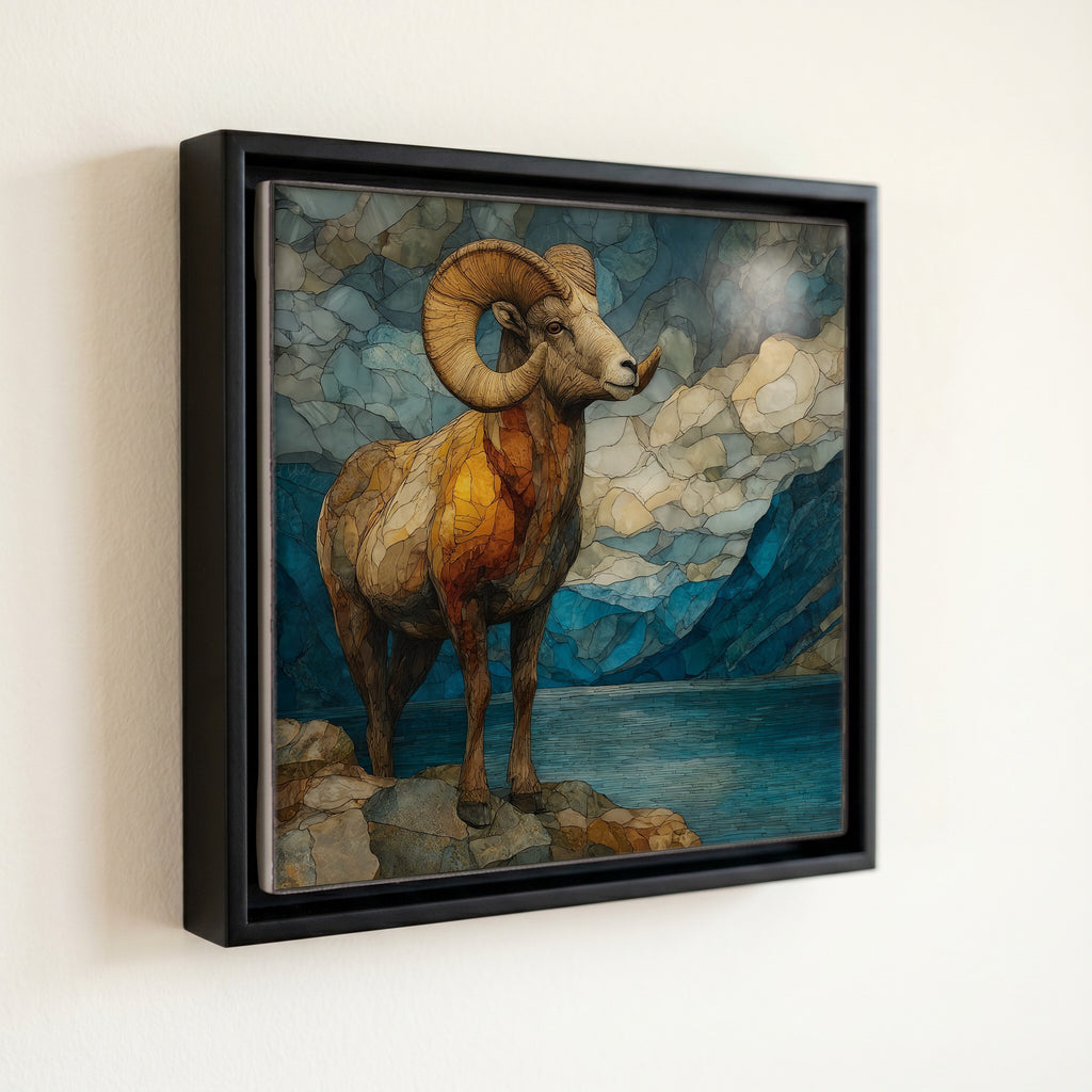 bighorn sheep — front