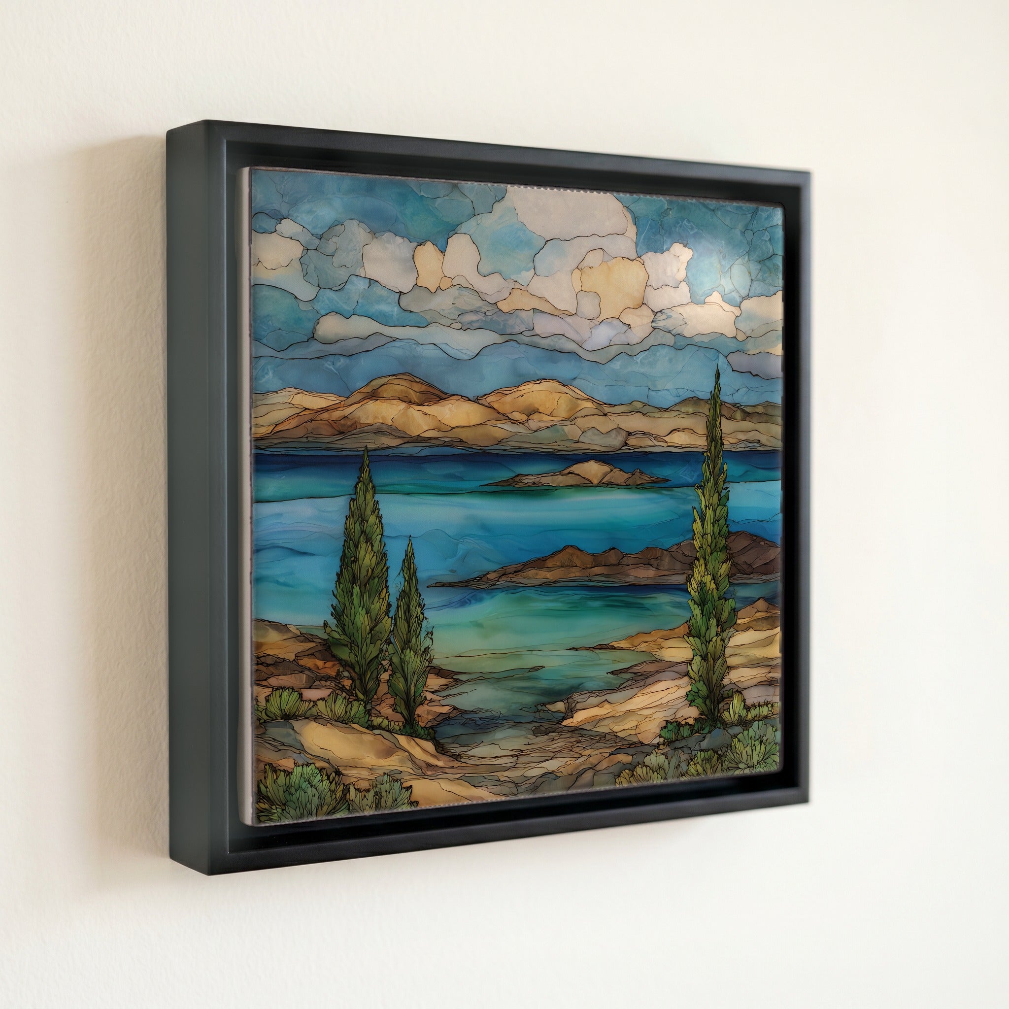 Lahontan Reservoir — front