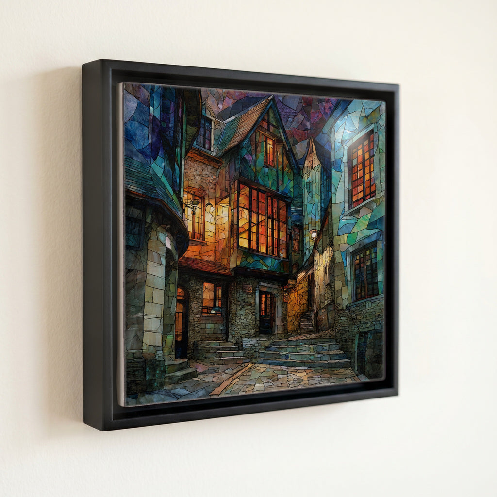 Picasso Museum district narrow streets — front