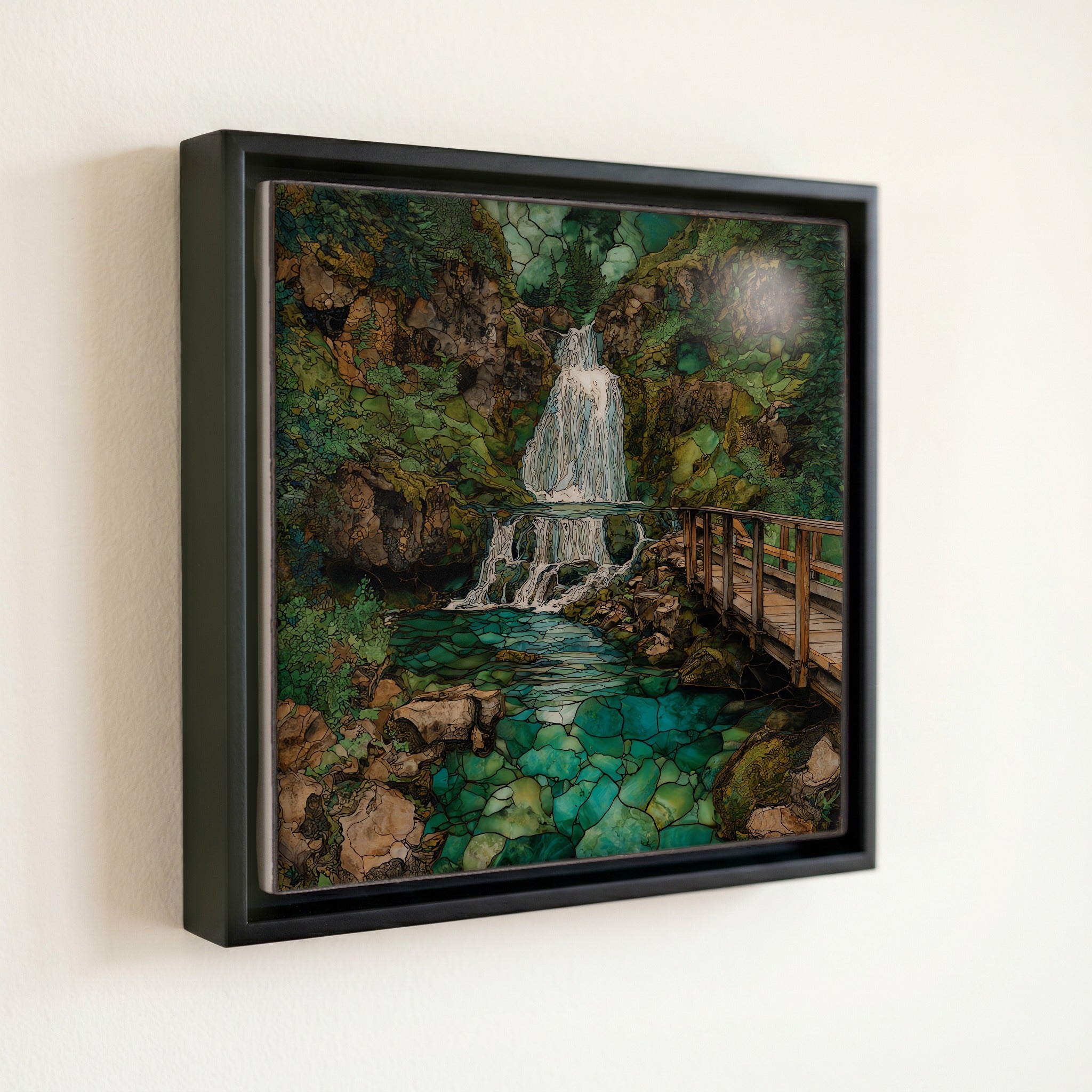 Grotto Falls — front