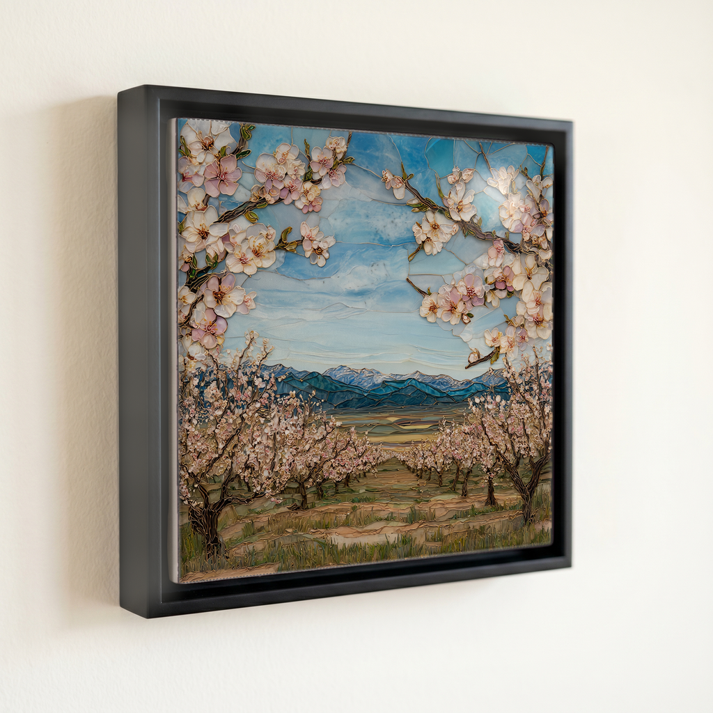 Central Valley Almond Bloom — front
