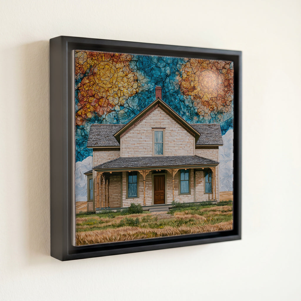 the Custer House — front