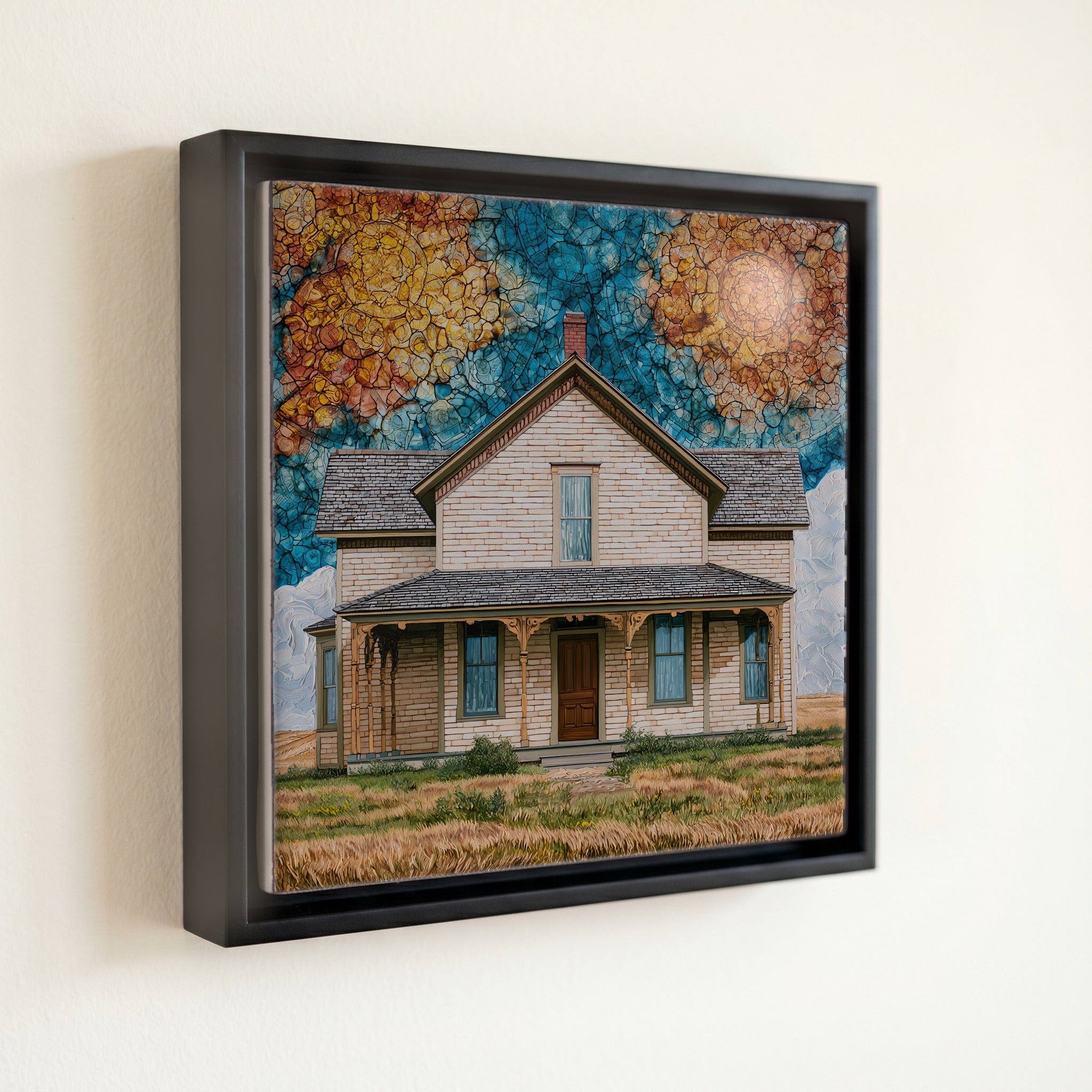 the Custer House — front