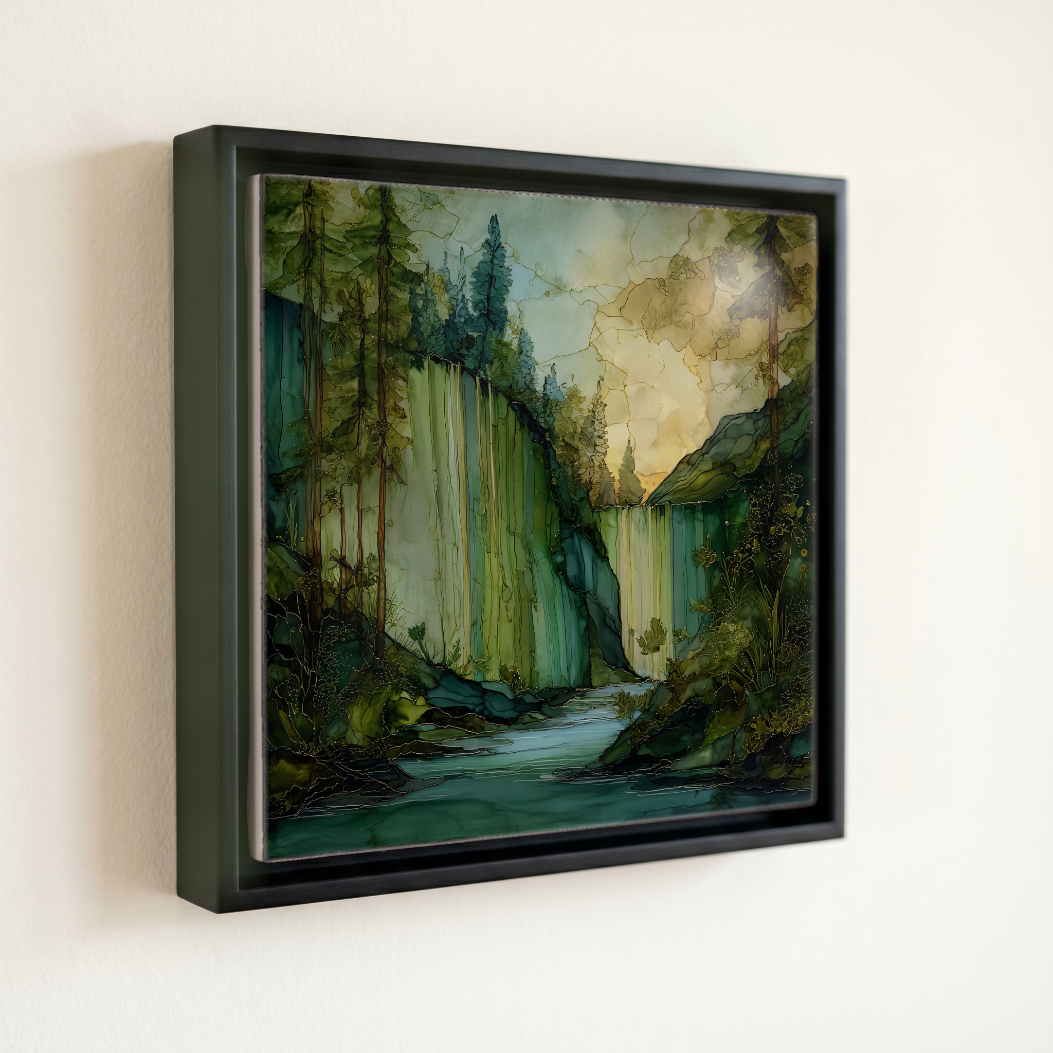 Mossbrae Falls — front