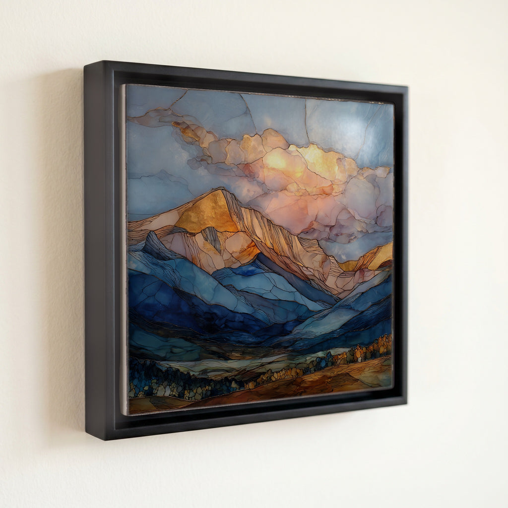 Mount Princeton Collegiate Peaks Sawatch Range Ceramic Art Tile — front