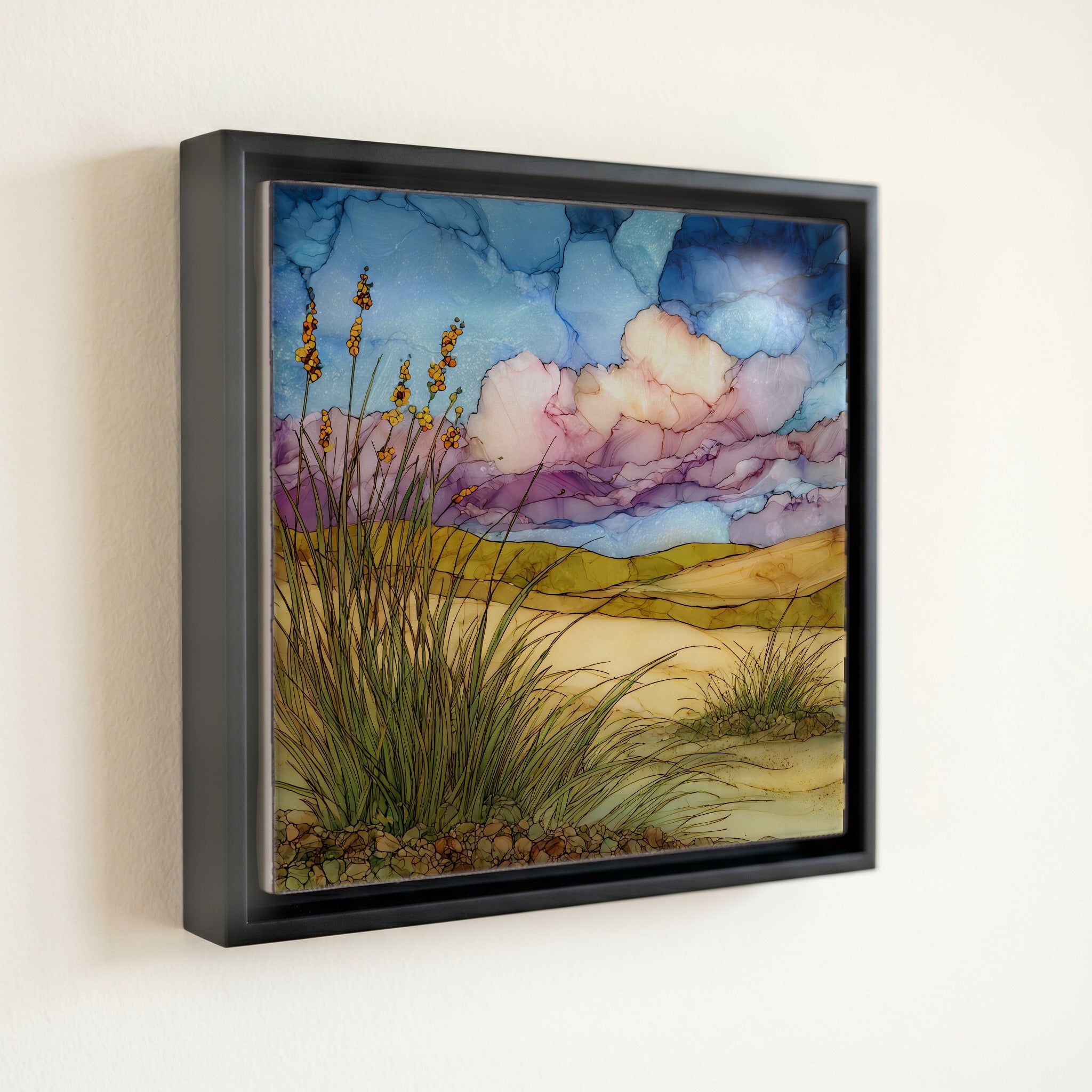 the Sandhills mixed grass prairie — front