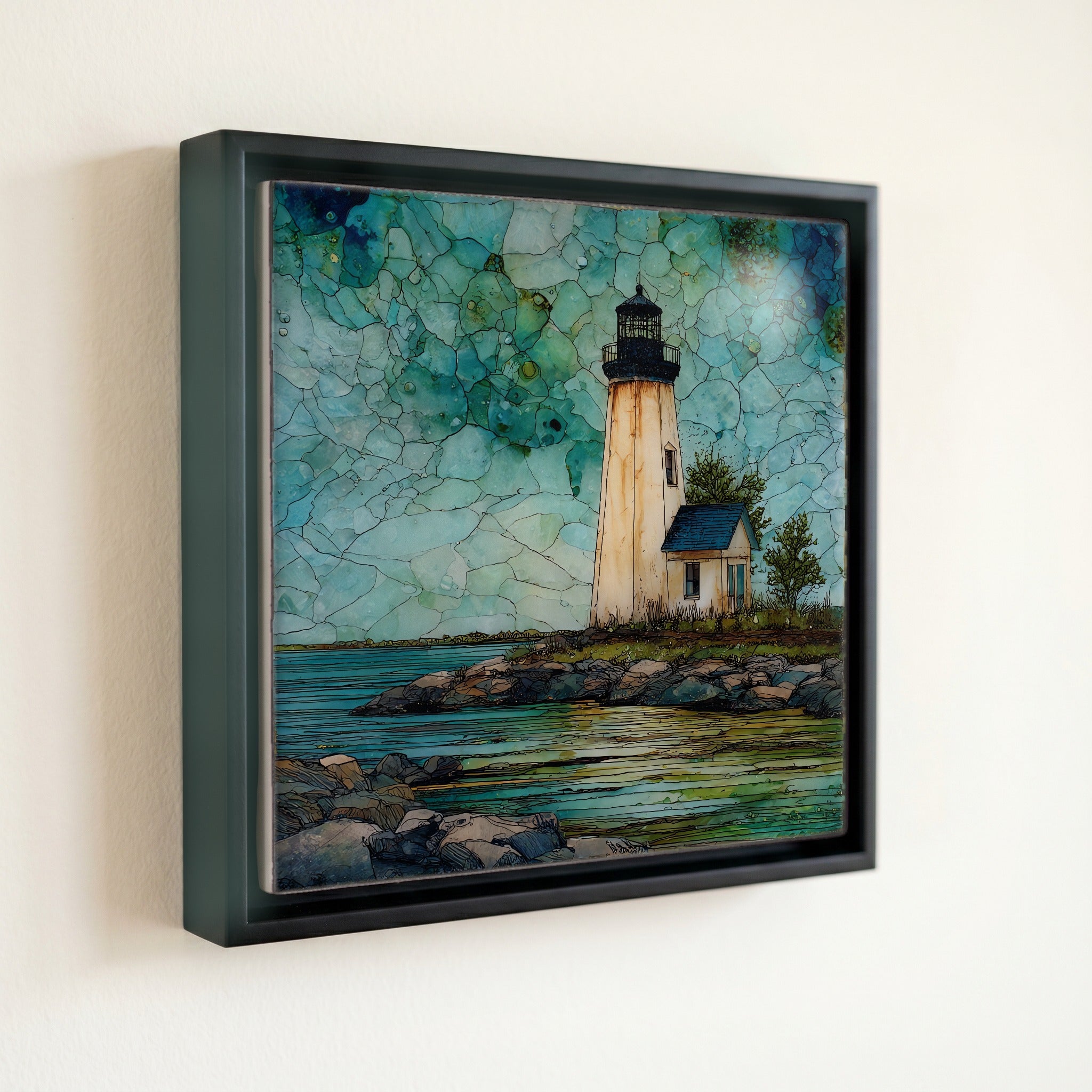 the Falkner Island Light — front