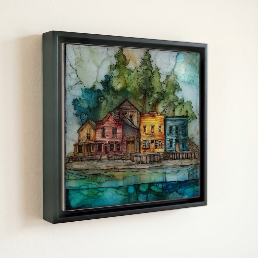 Island Pond village — front