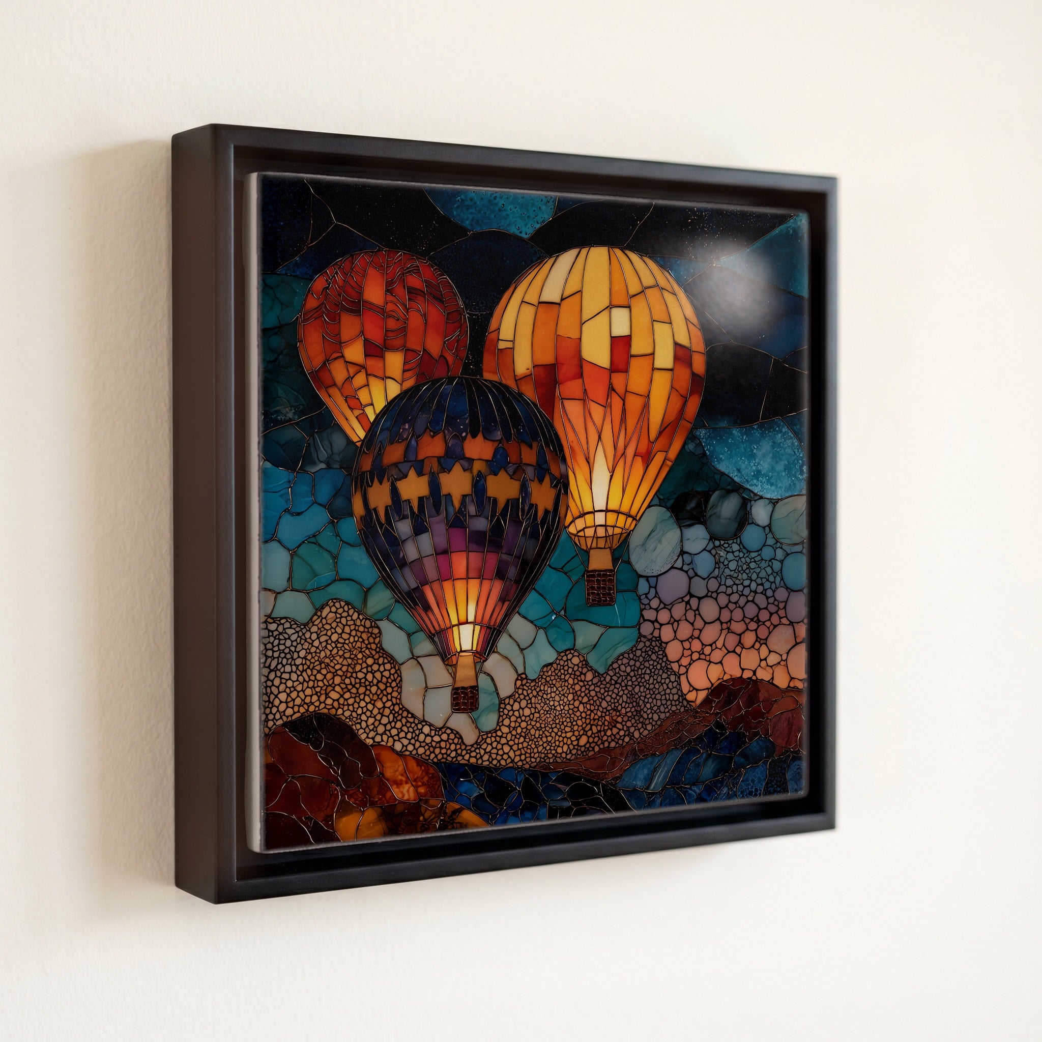 Albuquerque Balloon Park dawn — front