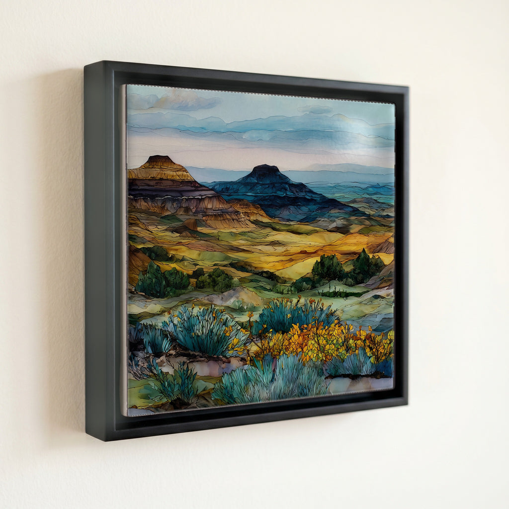 Slim Buttes overlook of — front