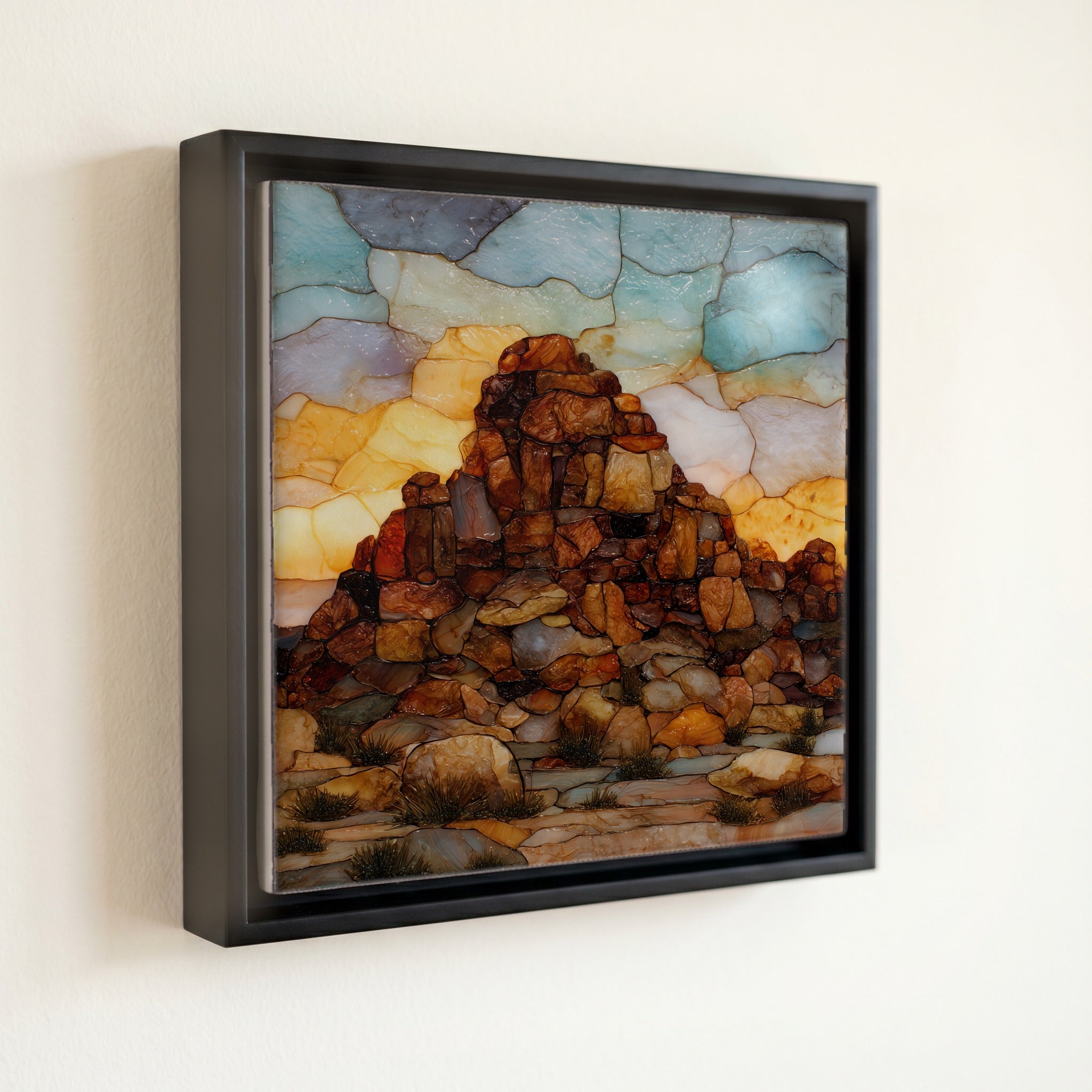 Painted Rock petroglyphs — front