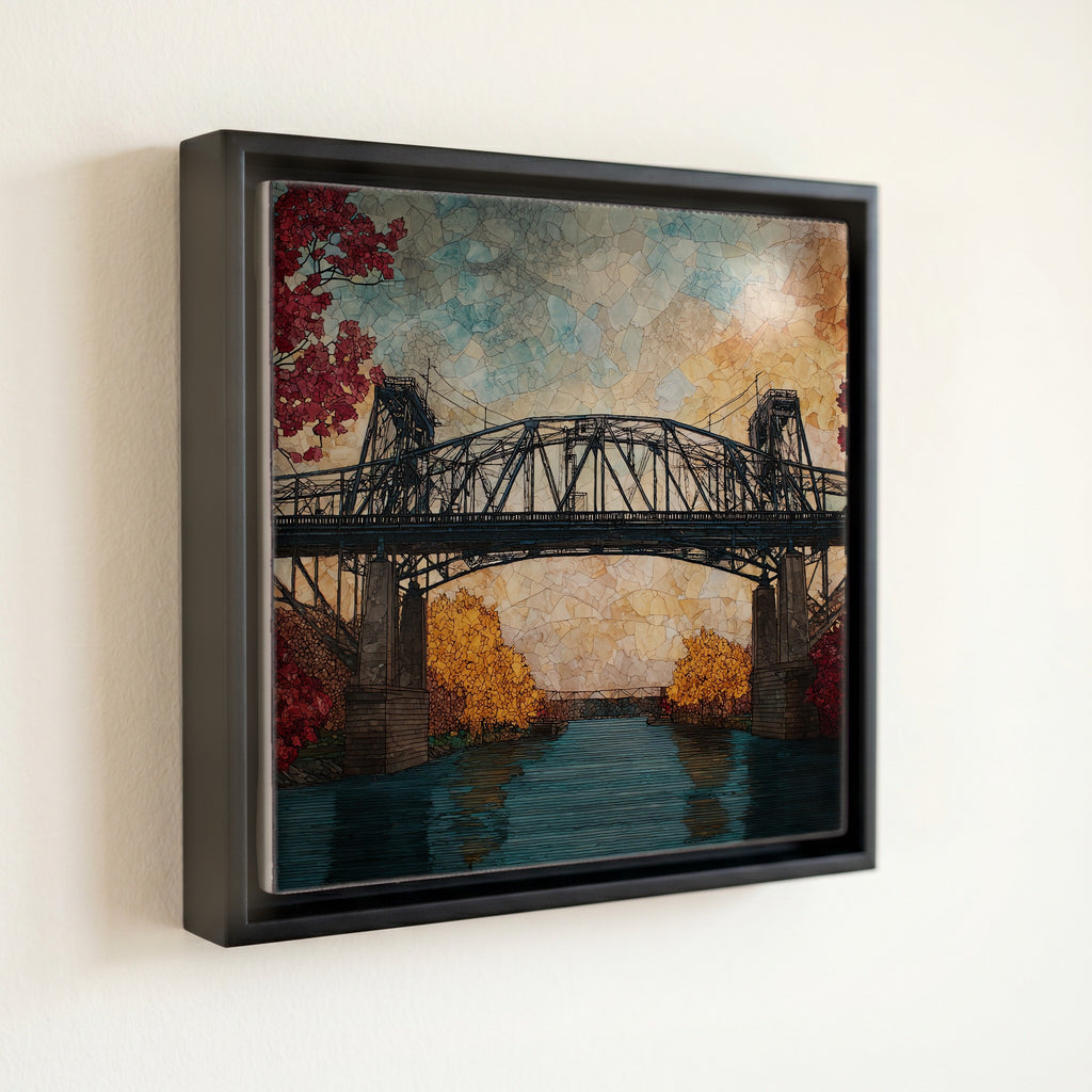 the Coleman Bridge crossing the York — front