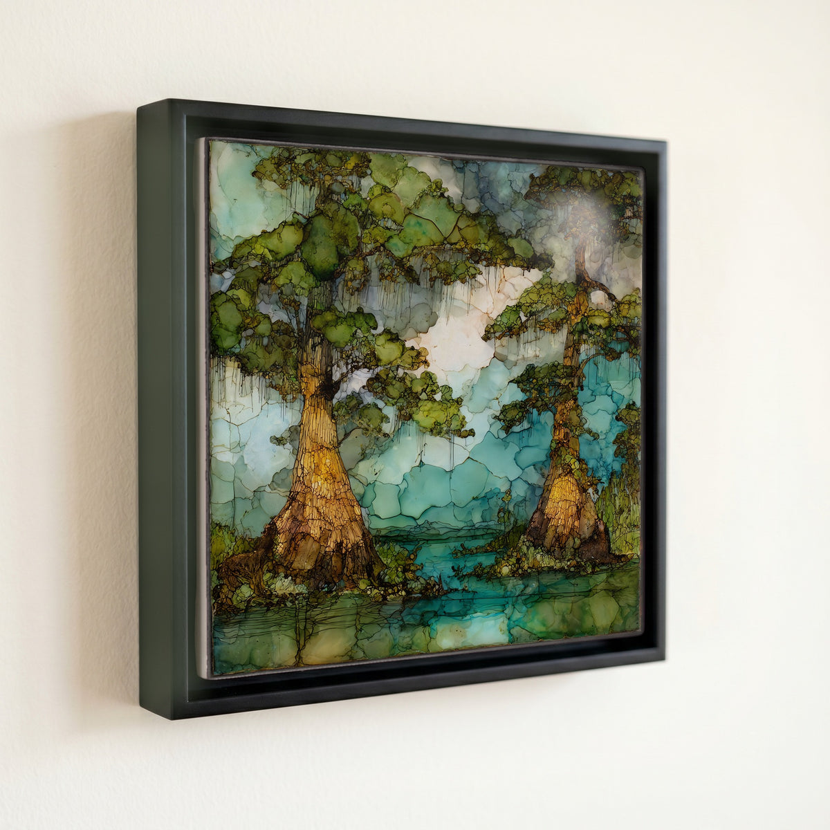 the Mississippi Delta cypress — front