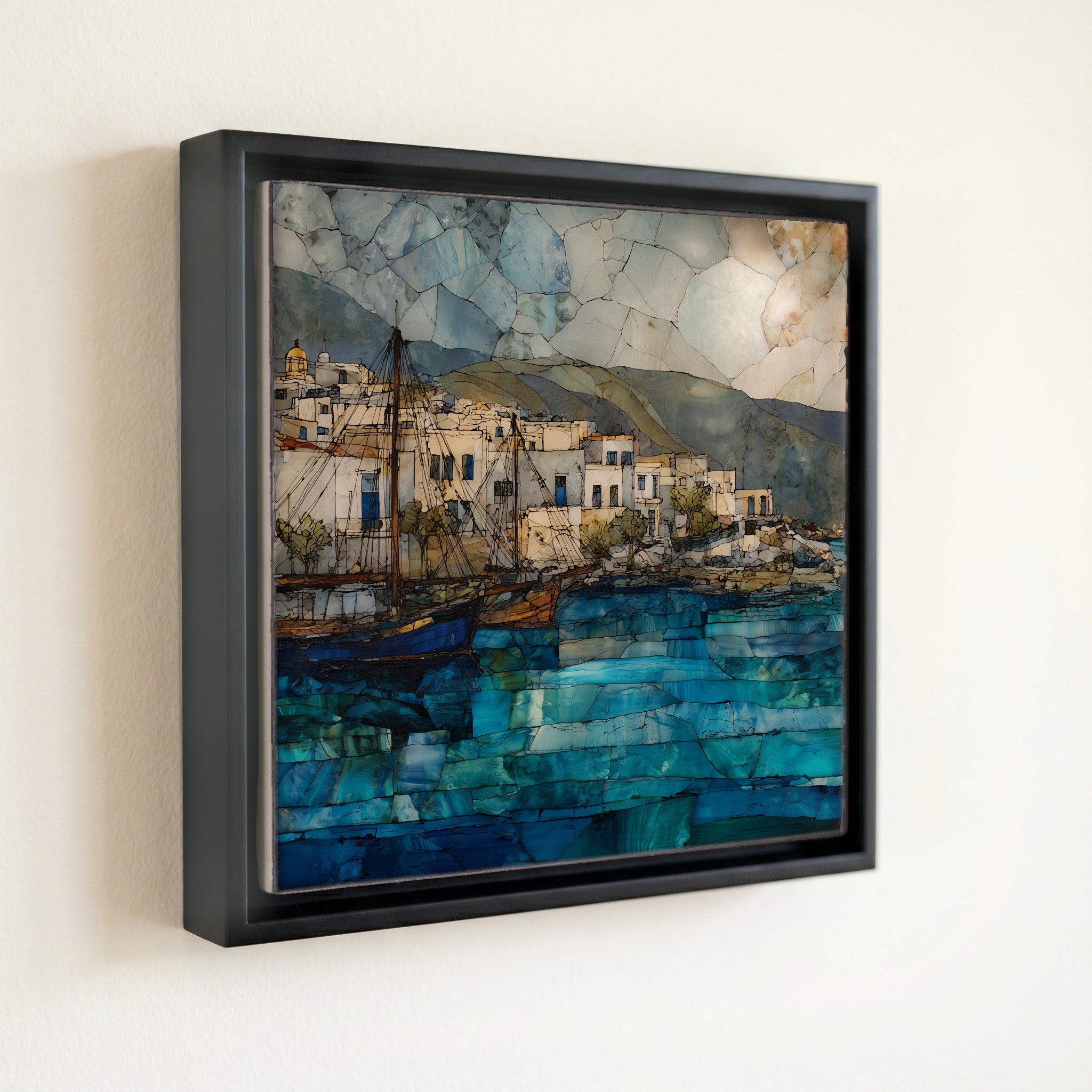 Naoussa Harbor — front