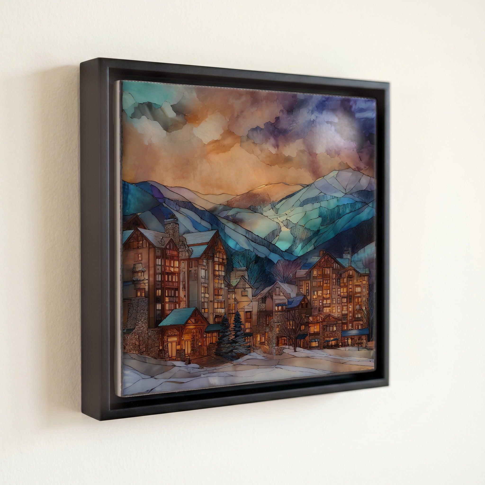 Smugglers' Notch Resort base village — front