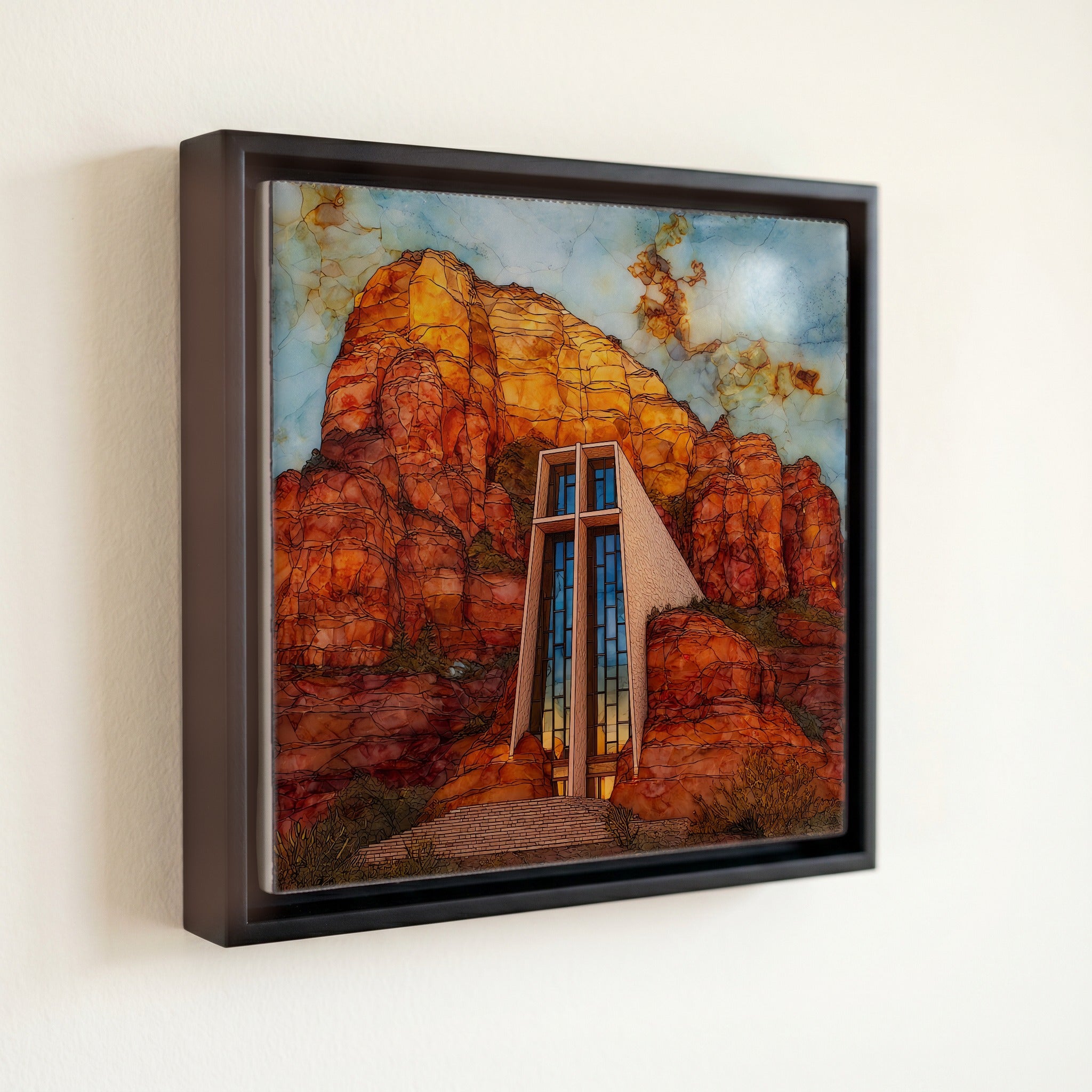 Chapel of the Holy Cross close Sedona — front