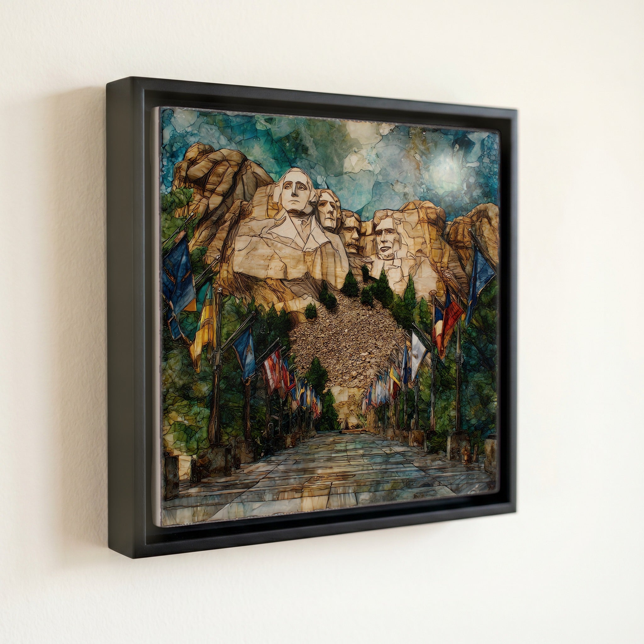 Mount Rushmore — front
