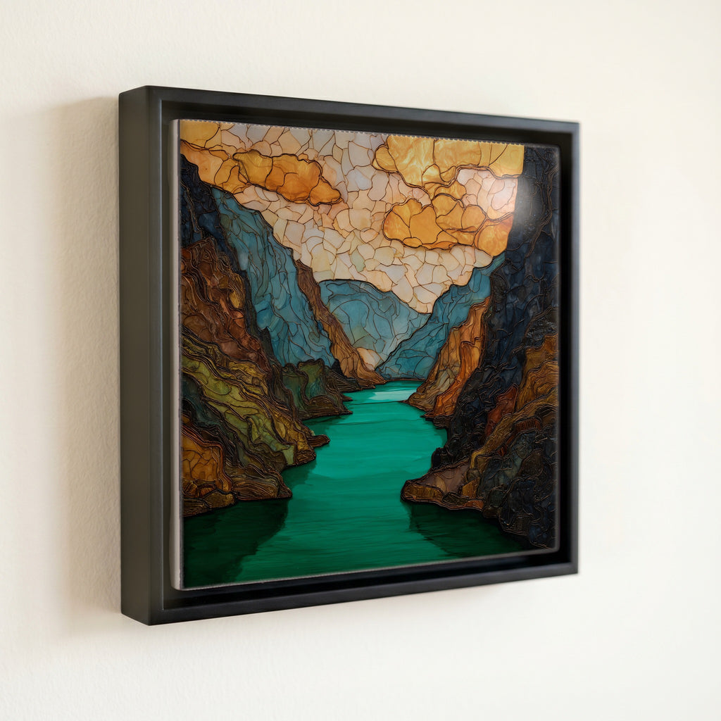 Colorado River below Hoover Dam — front