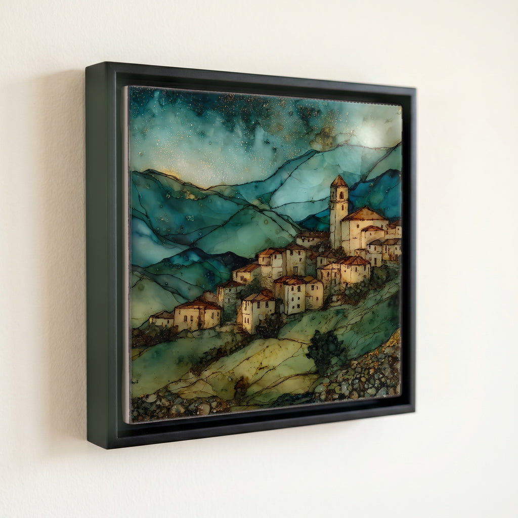 Arachova mountain village — front