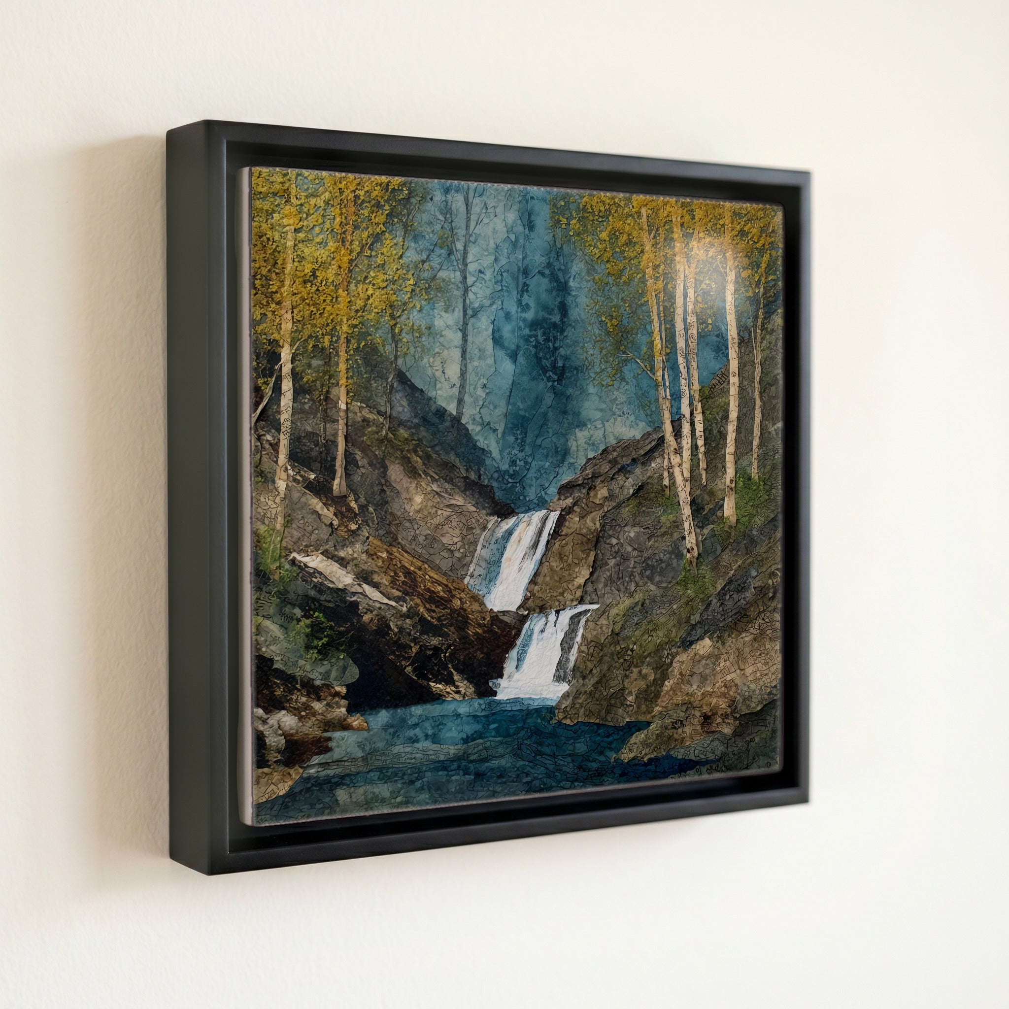 Little Spearfish Falls cascading — front