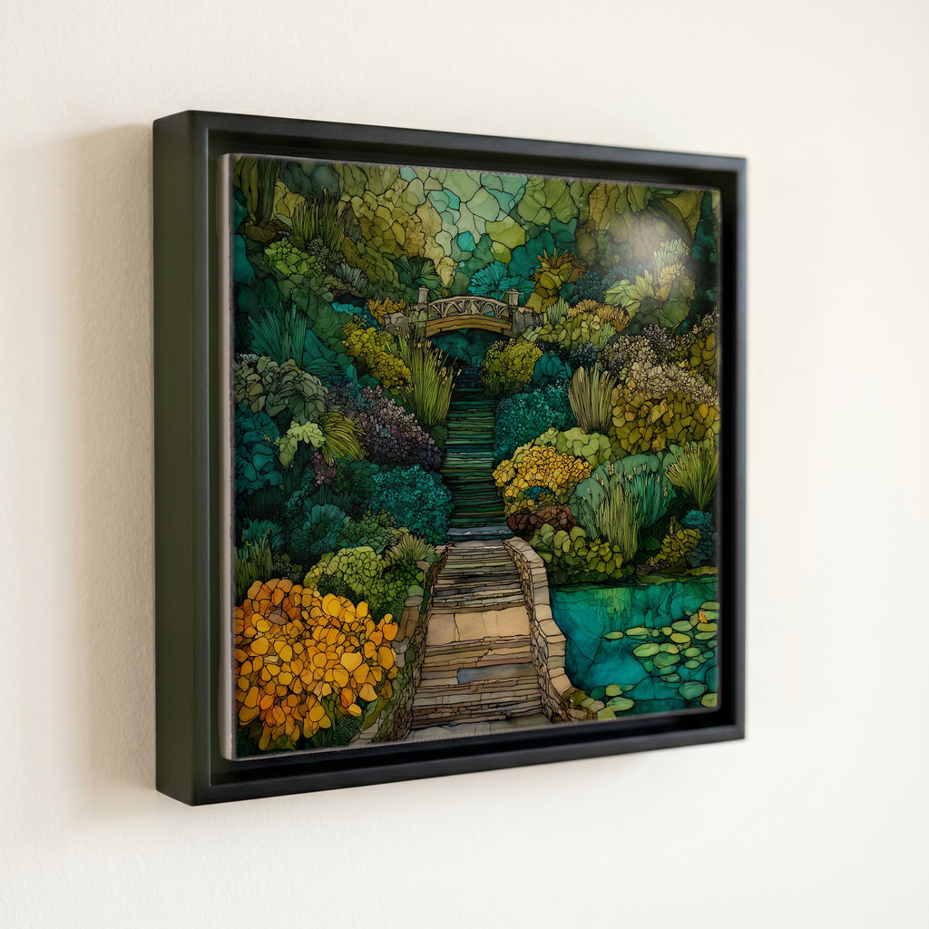 the Pella Sunken Gardens — front